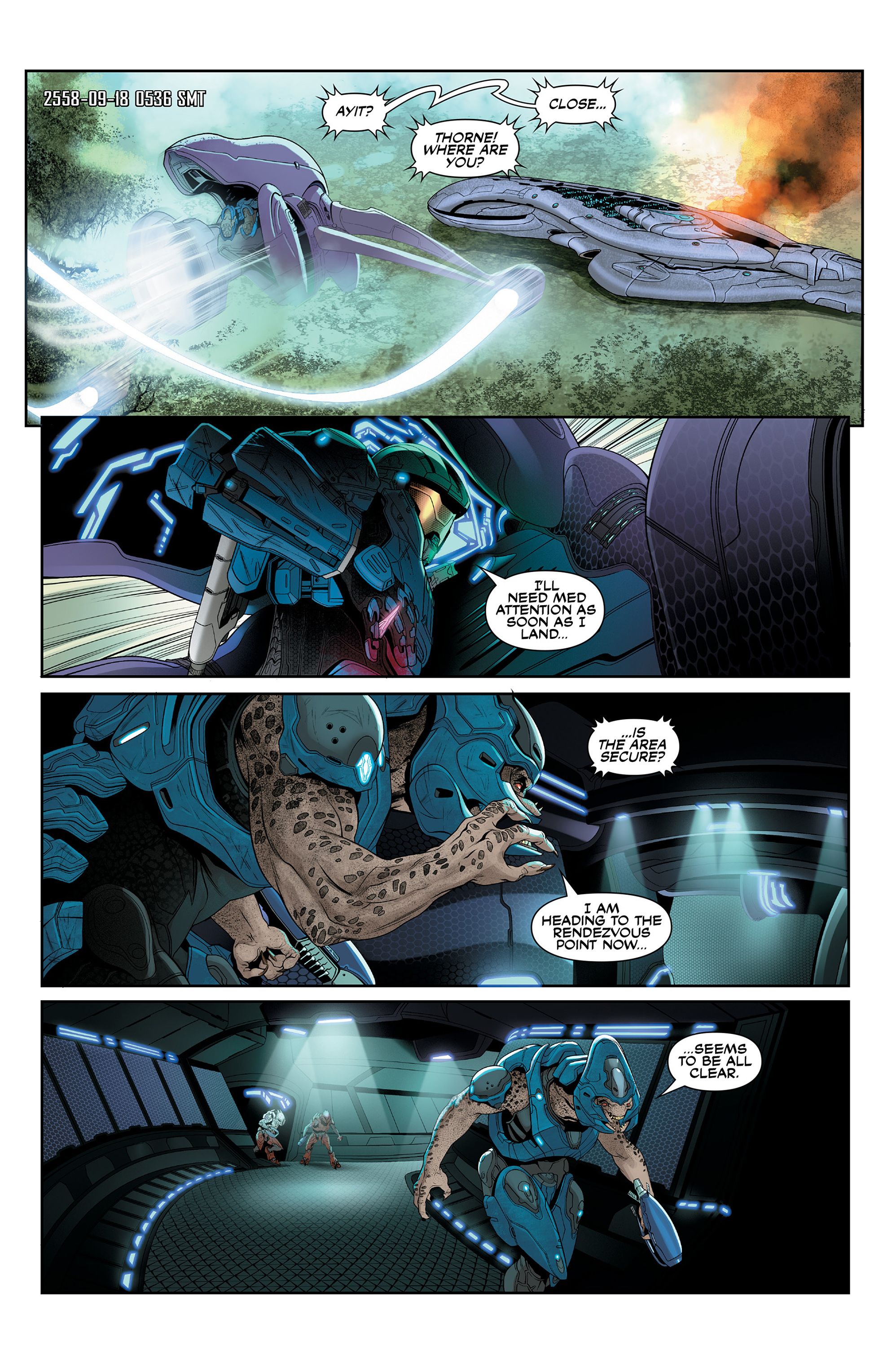 Read online Halo: Escalation comic -  Issue #24 - 7
