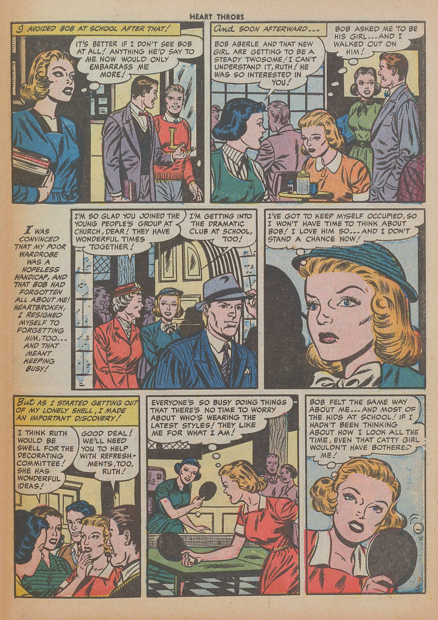 Read online Heart Throbs comic -  Issue #29 - 31