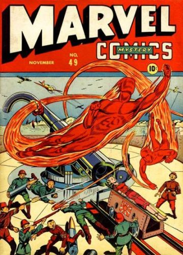 Read online Marvel Mystery Comics comic -  Issue #49 - 1