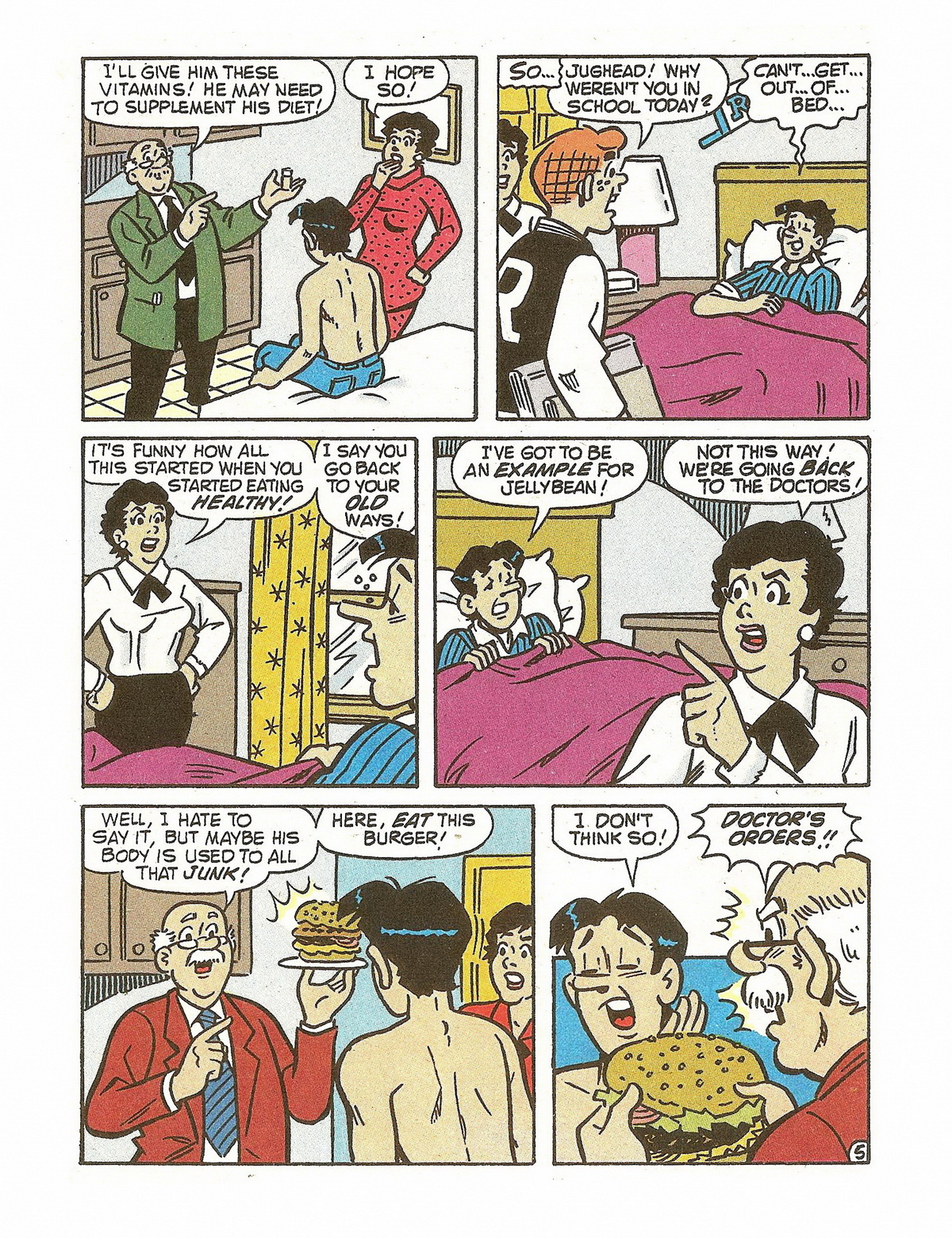 Read online Jughead's Double Digest Magazine comic -  Issue #73 - 191