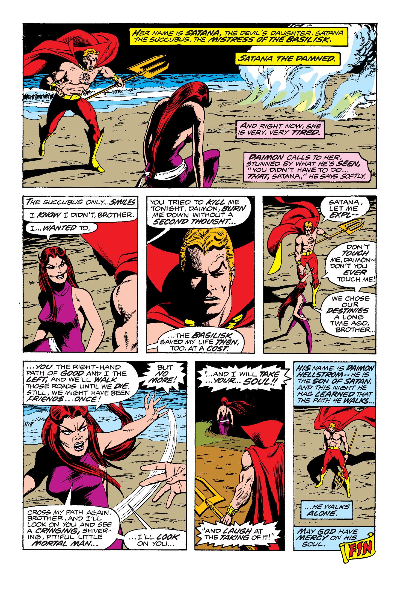 Read online Son of Satan Classic comic -  Issue # TPB (Part 4) - 12