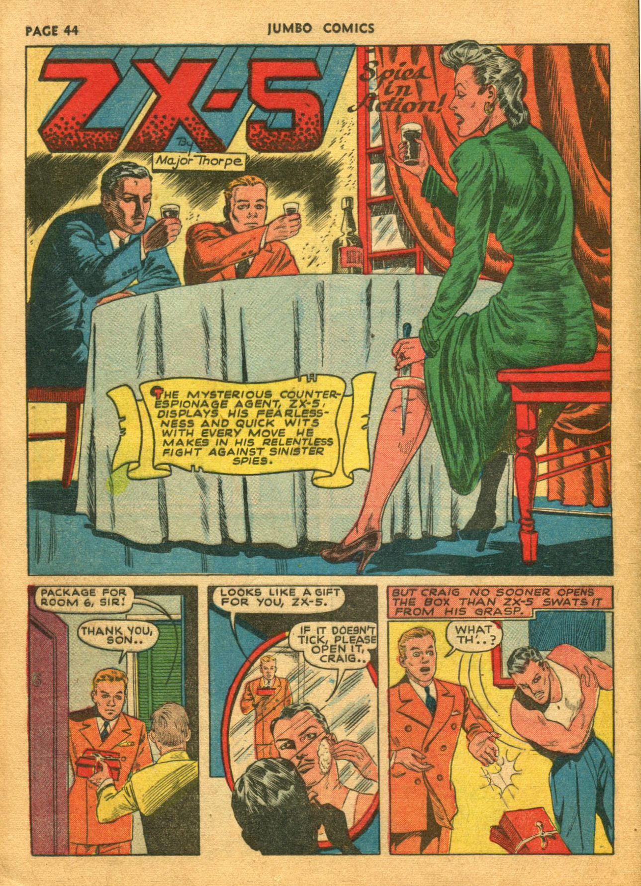 Read online Jumbo Comics comic -  Issue #35 - 47