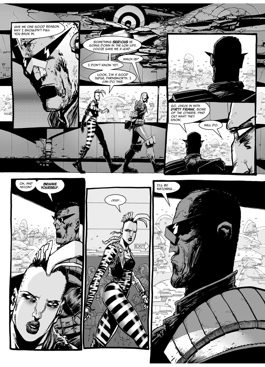 Read online Mega-City Undercover comic -  Issue # TPB 1 - 67