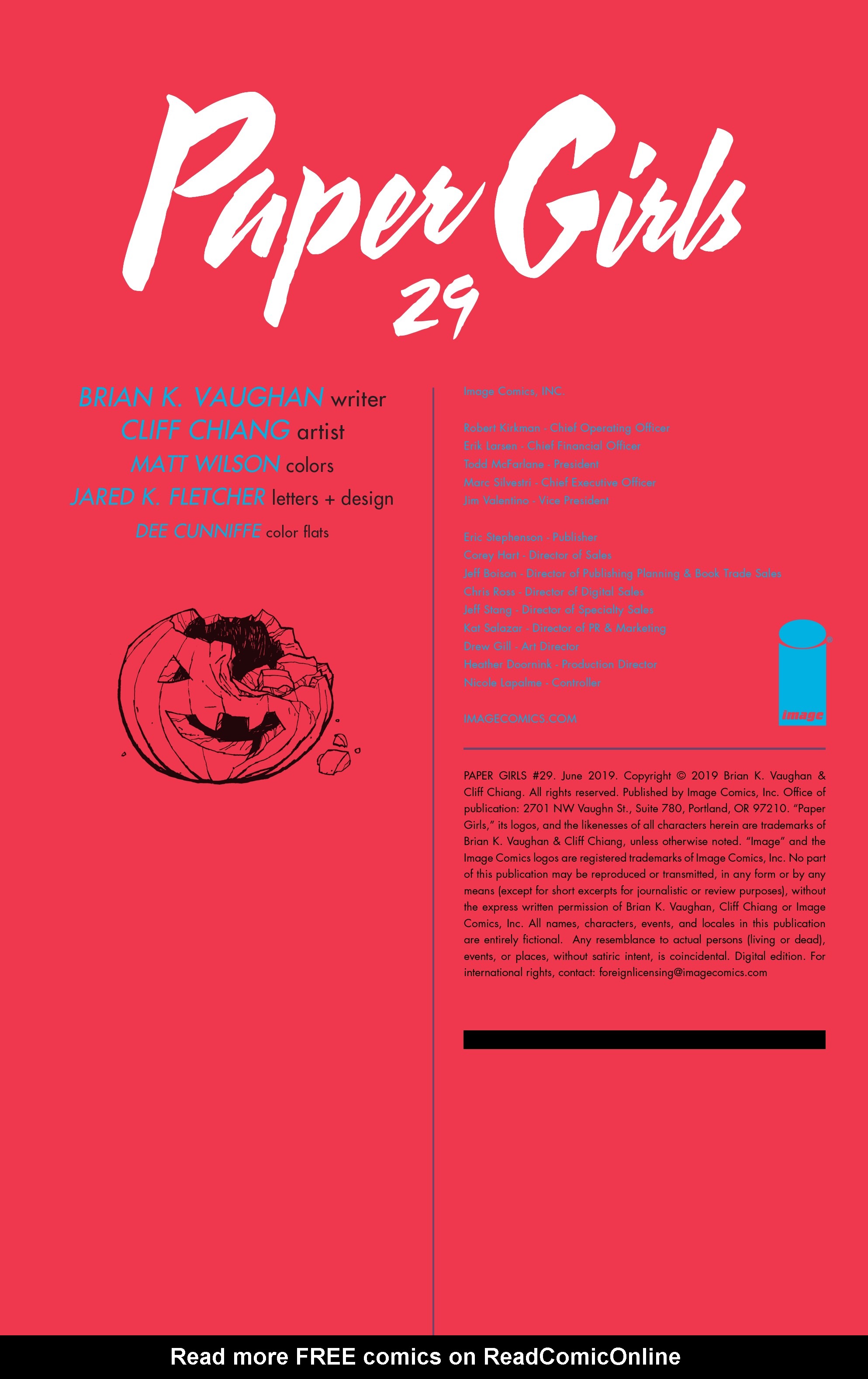 Read online Paper Girls comic -  Issue #29 - 2