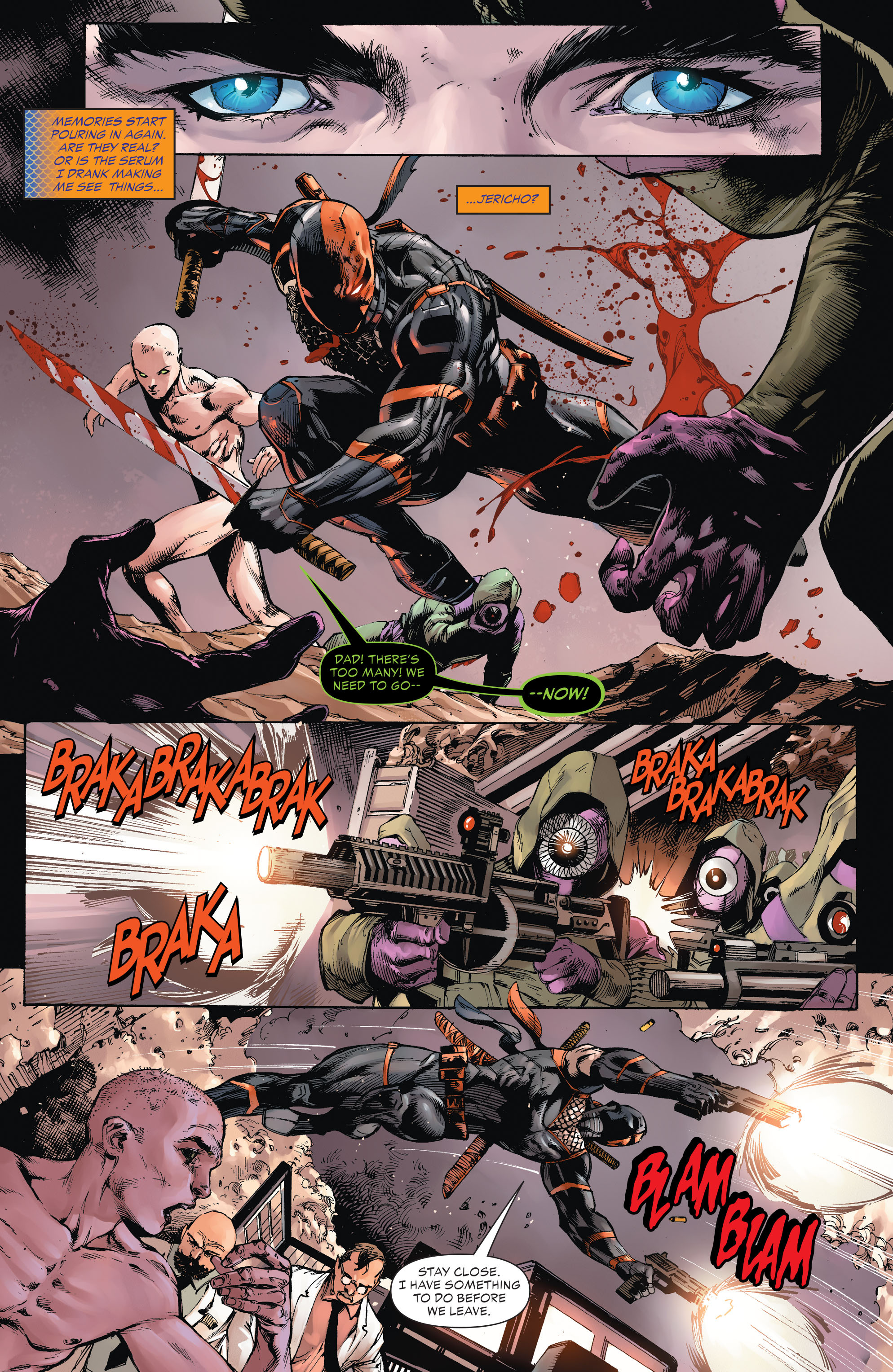 Read online Deathstroke: Gods of War comic -  Issue # TPB - 49