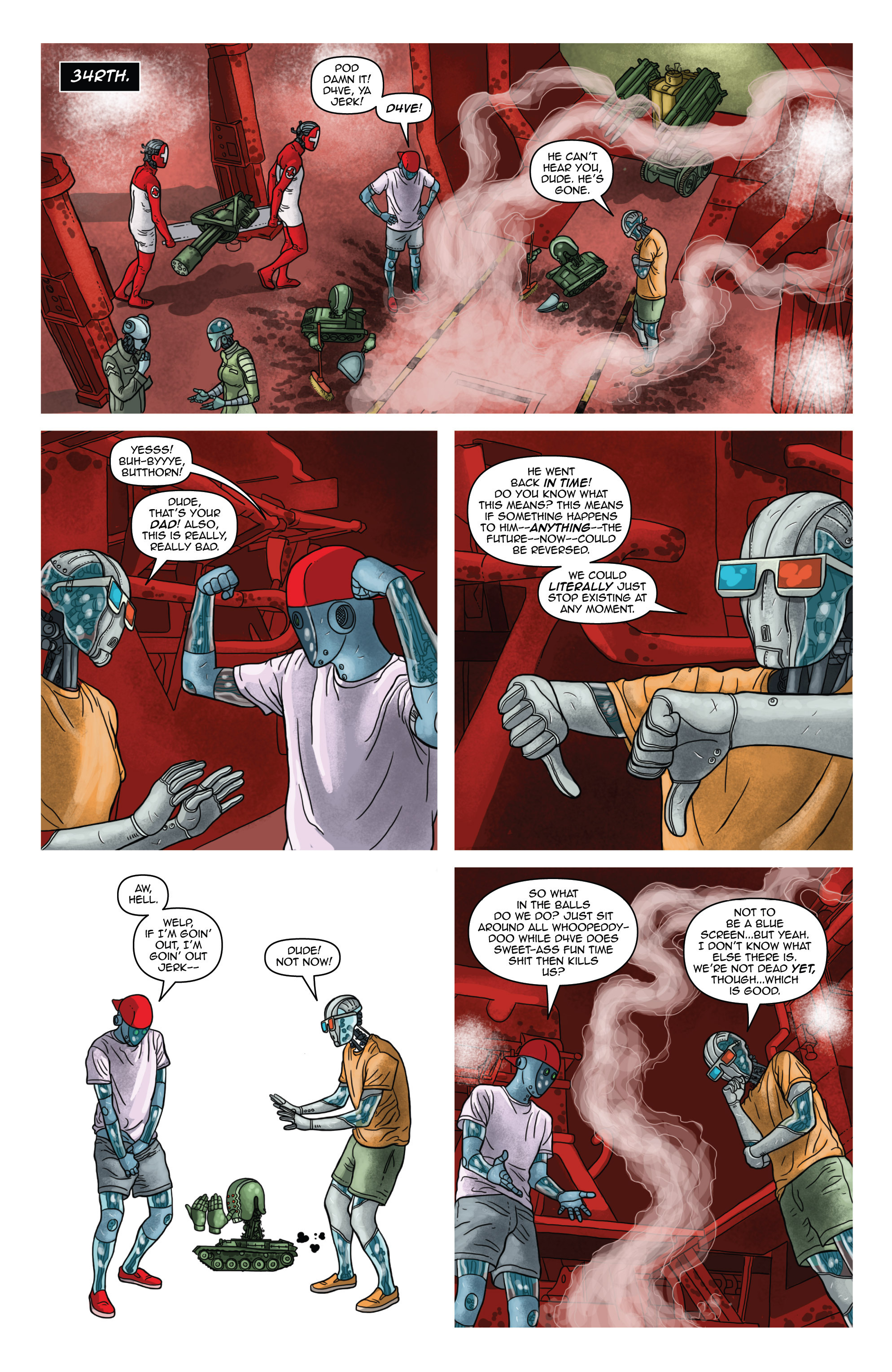 Read online D4VE2 comic -  Issue #4 - 5