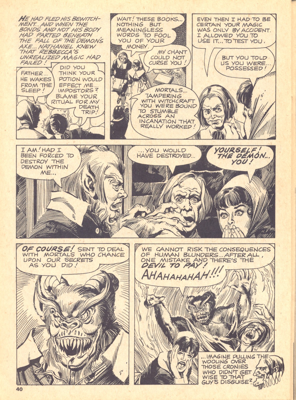 Read online Creepy (1964) comic -  Issue #30 - 40