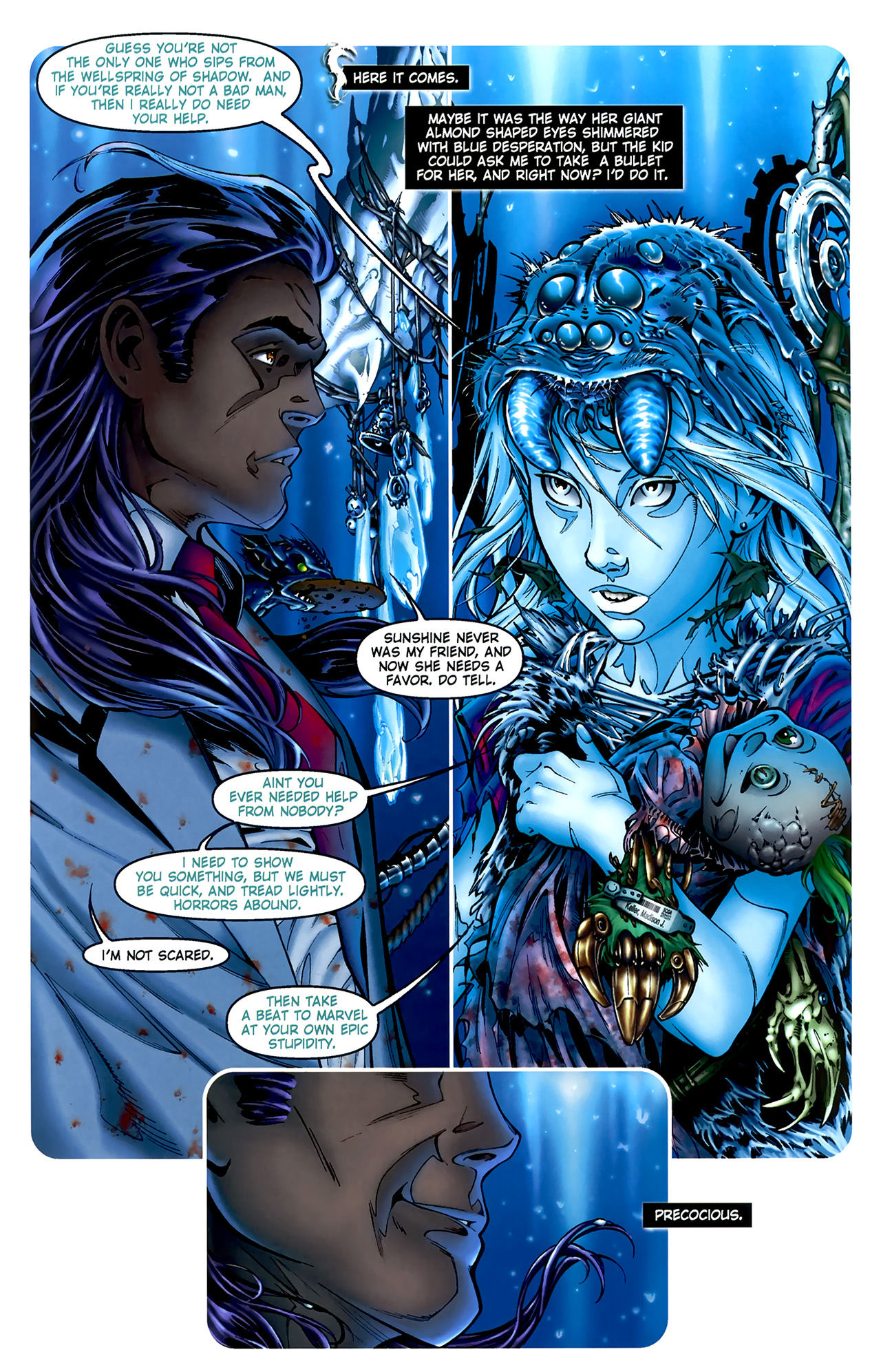 Read online The Darkness/Darkchylde: Kingdom Pain comic -  Issue # Full - 9