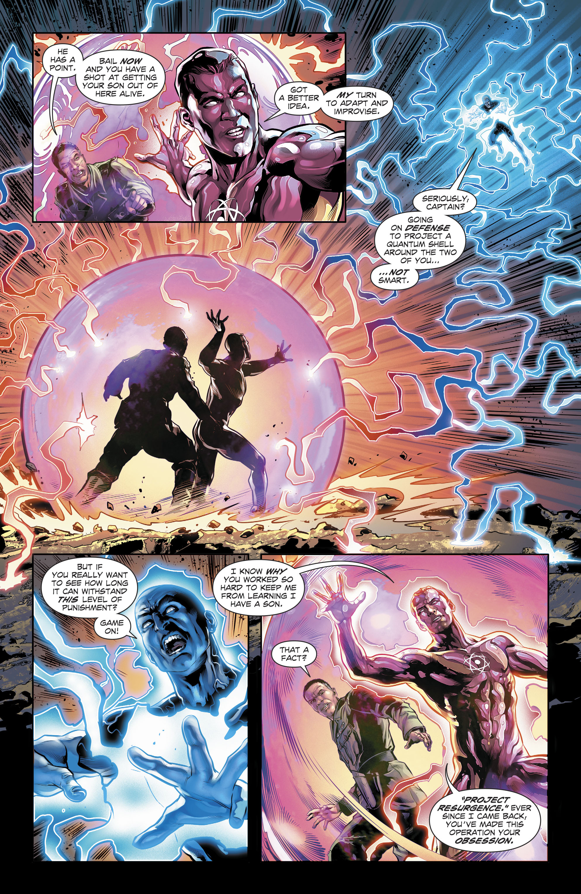 Read online The Fall and Rise of Captain Atom comic -  Issue #6 - 16