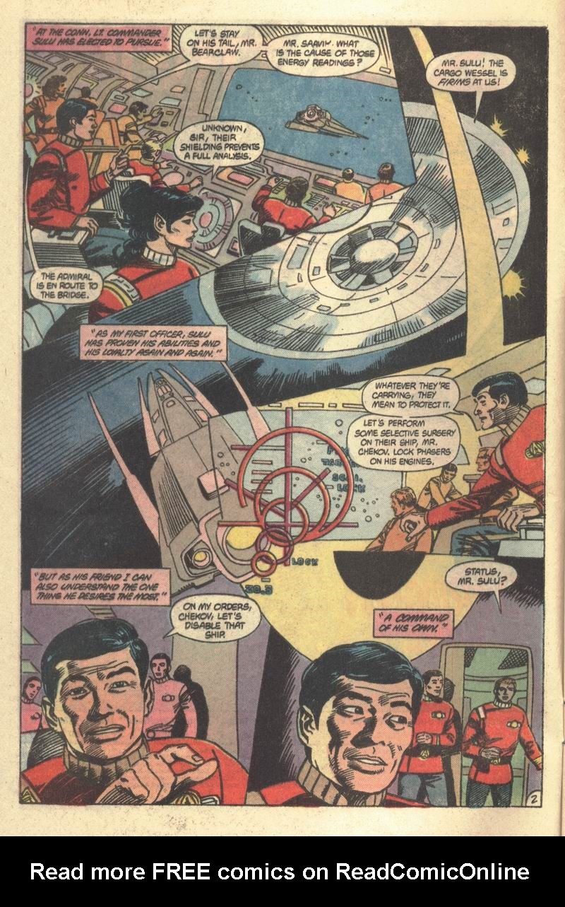 Read online Star Trek (1984) comic -  Issue #17 - 3