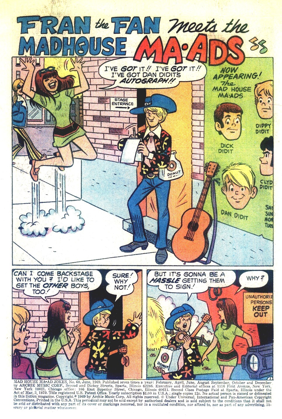 Read online Mad House Ma-ad Jokes comic -  Issue #68 - 3