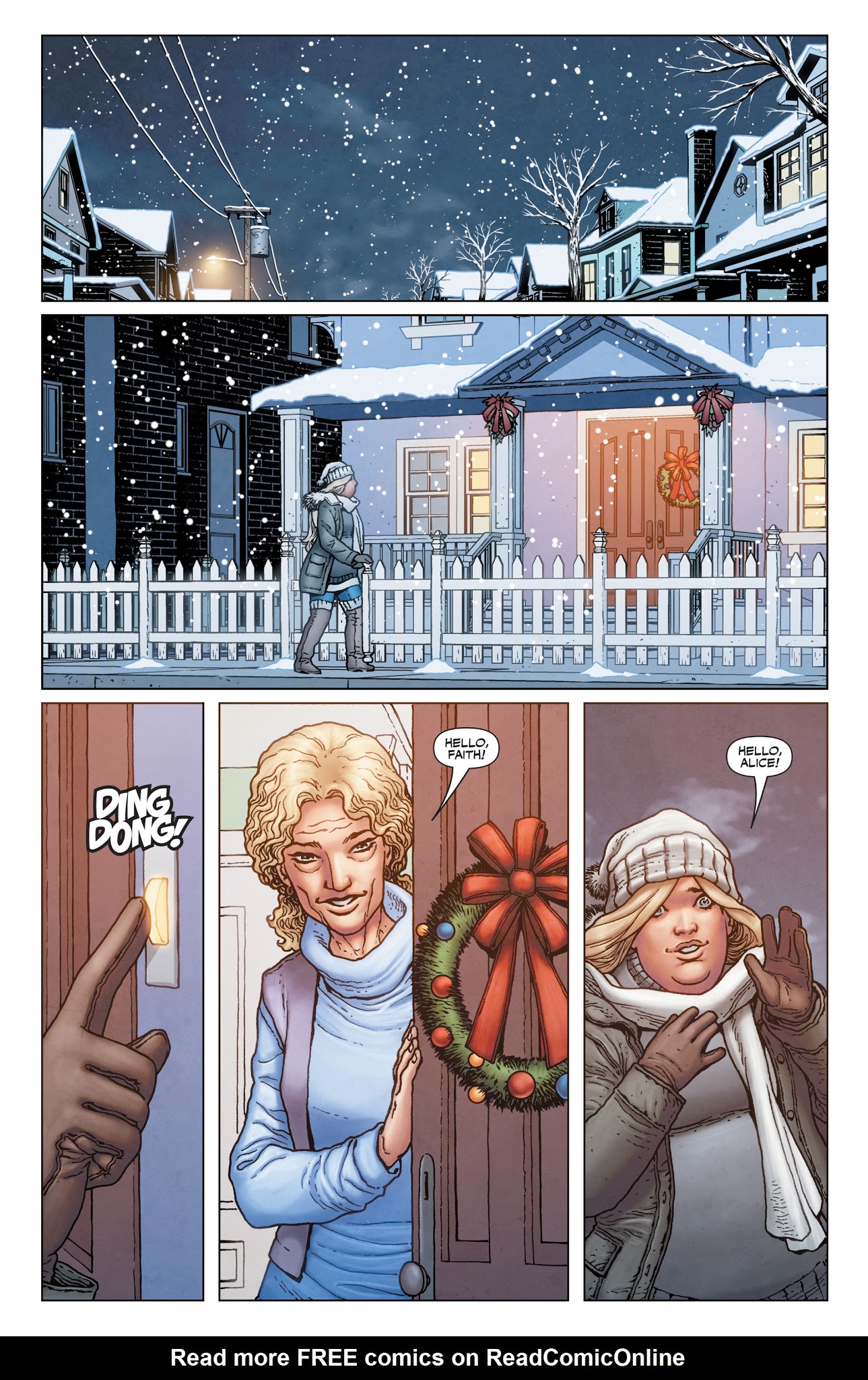Read online Faith's Winter Wonderland Special comic -  Issue # Full - 22