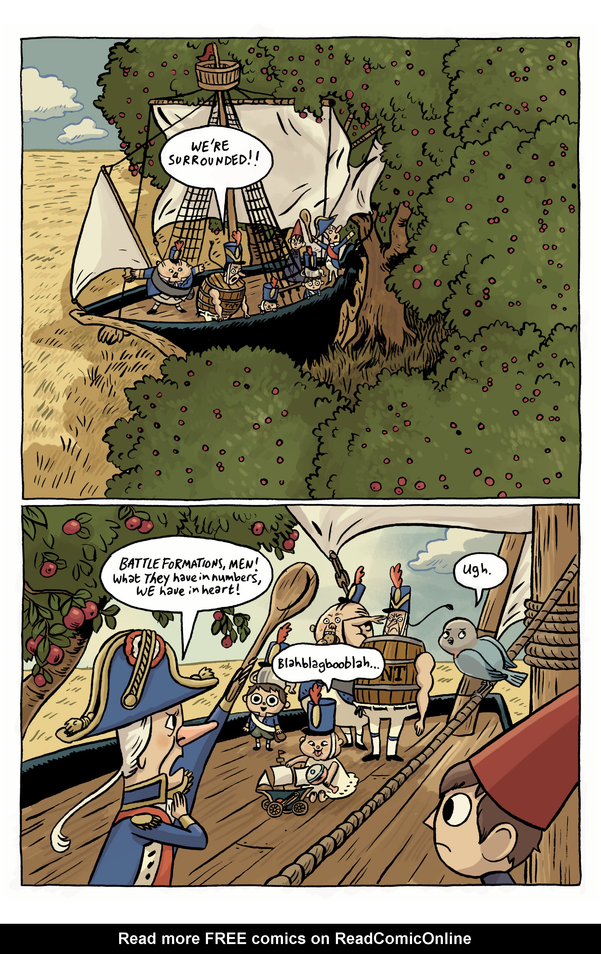 Read online Over the Garden Wall (2015) comic -  Issue # _Special - 15