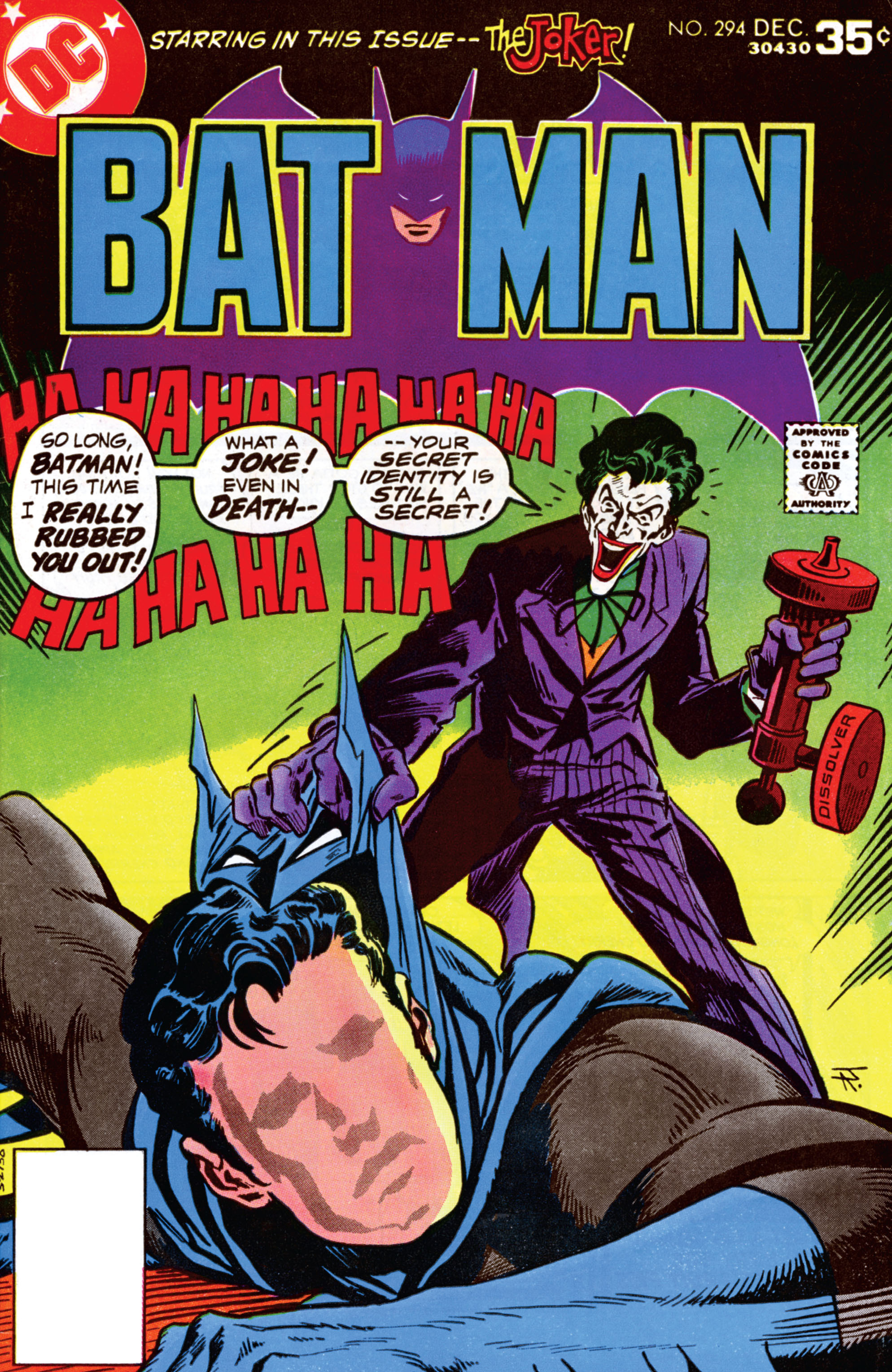 Read online Batman (1940) comic -  Issue #294 - 1