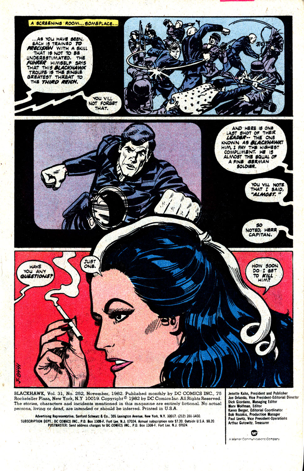 Read online Blackhawk (1957) comic -  Issue #252 - 3