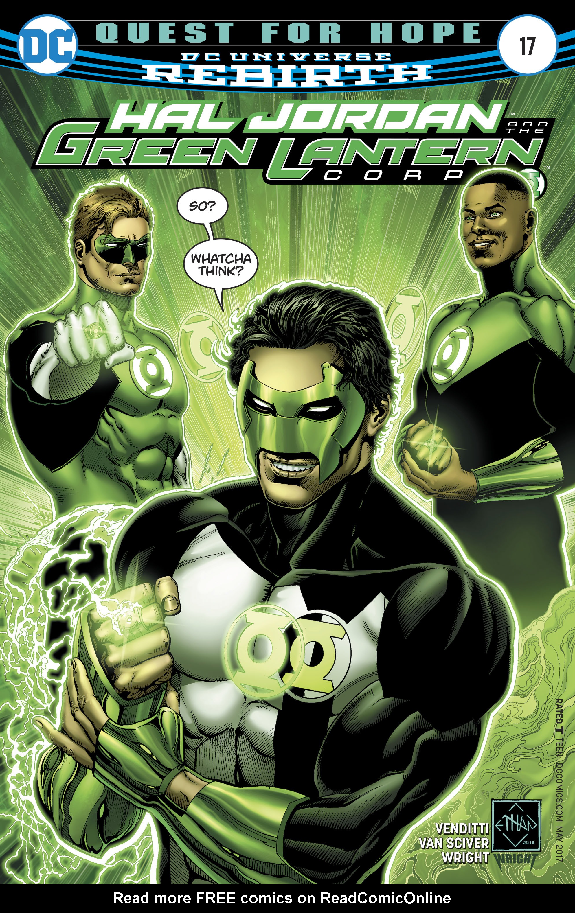 Read online Hal Jordan And The Green Lantern Corps comic -  Issue #17 - 1