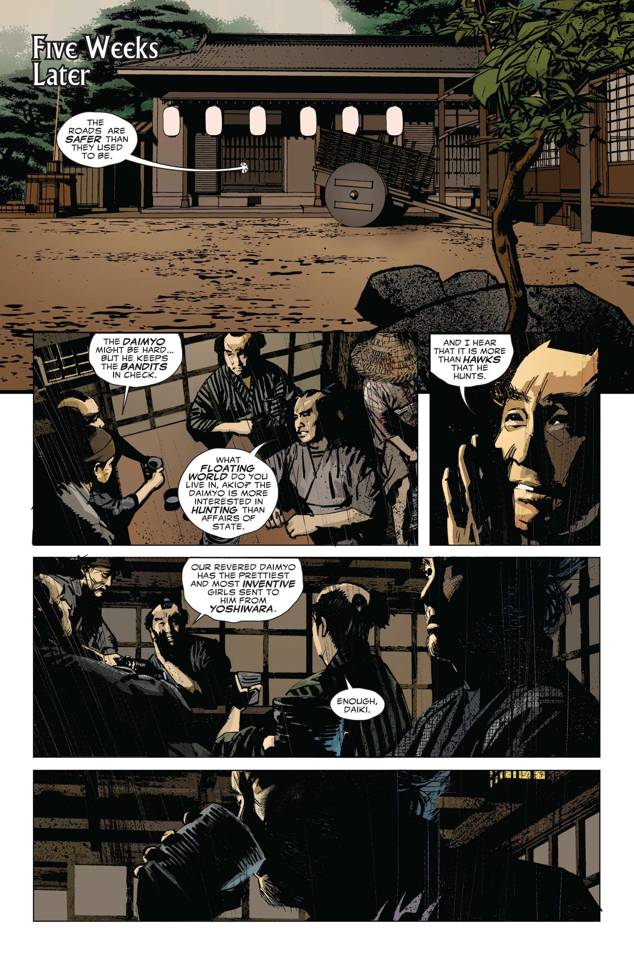 Read online 5 Ronin (2011) comic -  Issue #1 - 10