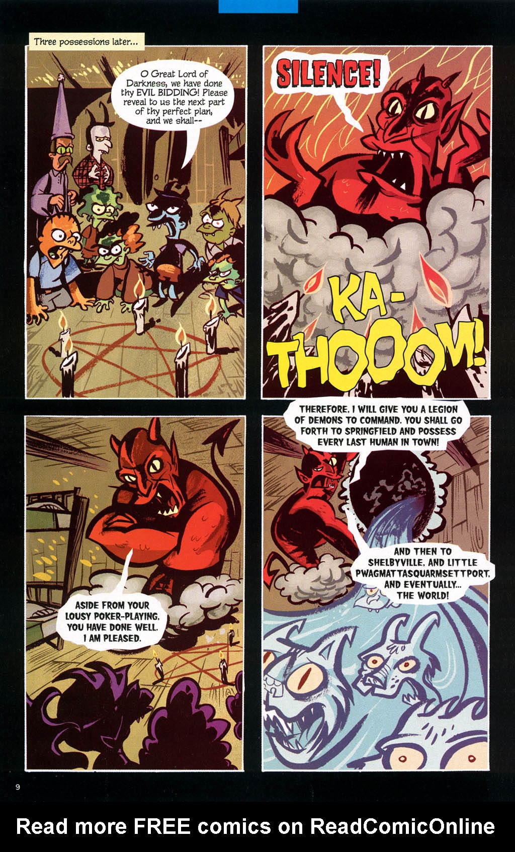 Read online Treehouse of Horror comic -  Issue #10 - 49