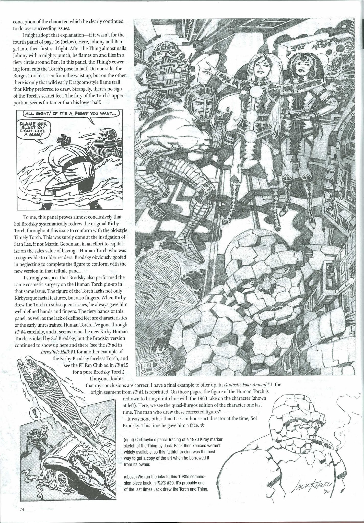Read online The Jack Kirby Collector comic -  Issue #38 - 77