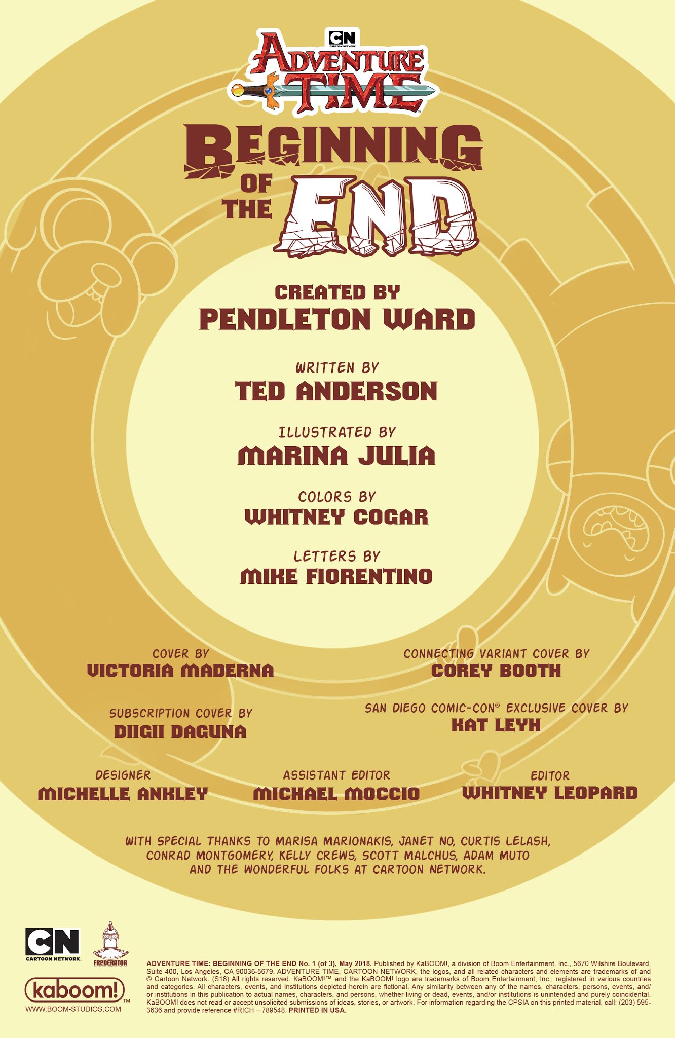 Read online Adventure Time: Beginning of the End comic -  Issue #1 - 2