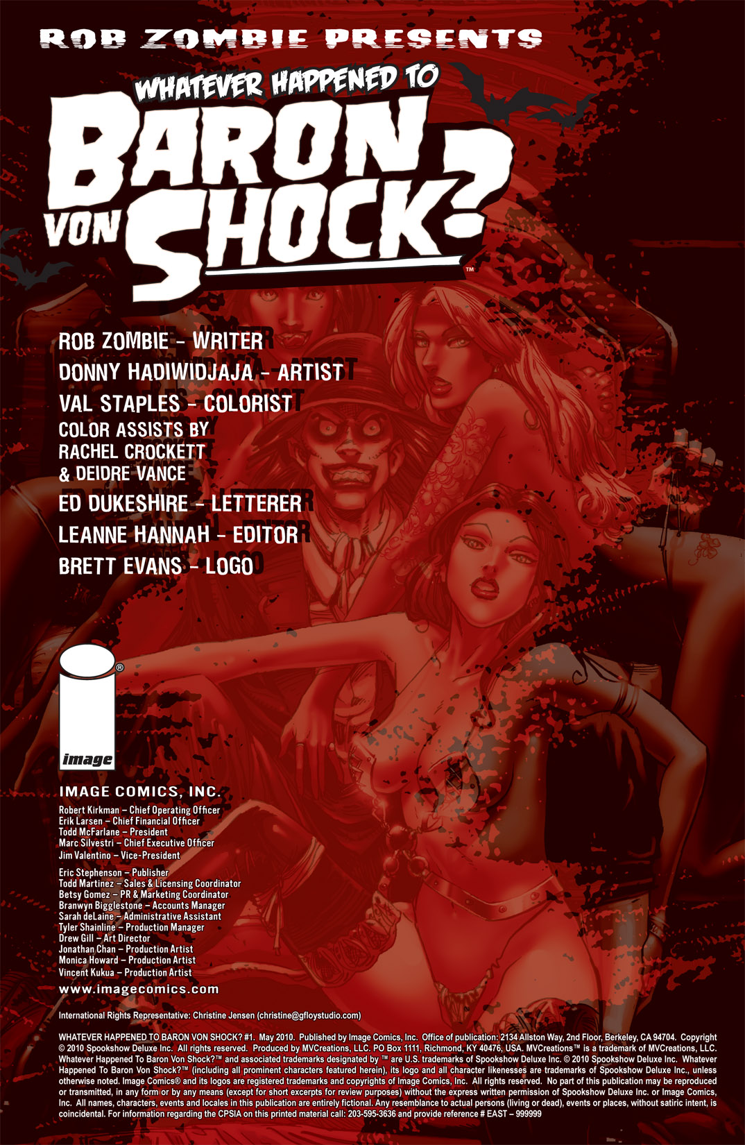 Read online Whatever Happened to Baron von Shock? comic -  Issue #1 - 2