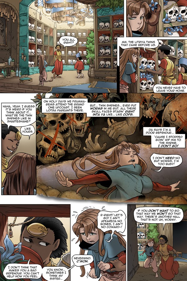 Read online Unsounded comic -  Issue #15 - 56