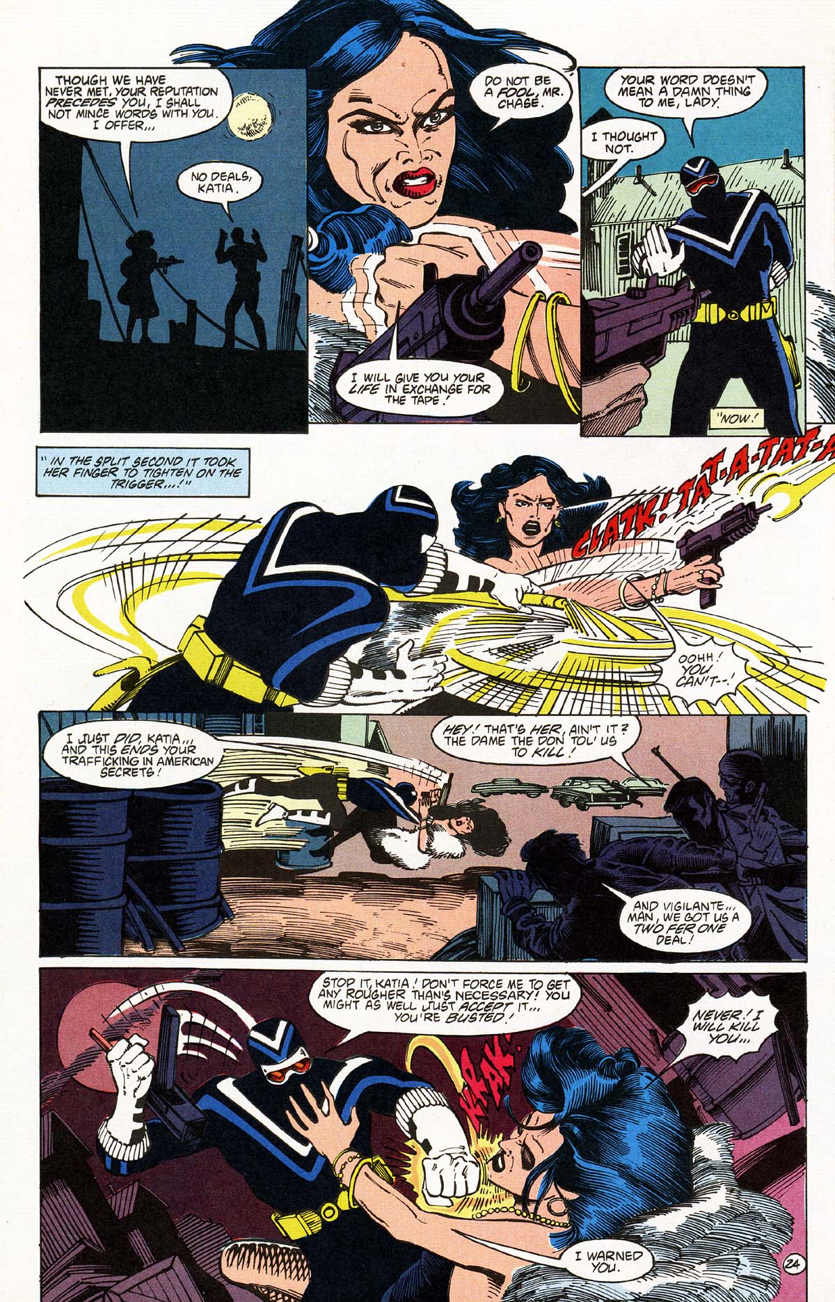 Read online Vigilante (1983) comic -  Issue #47 - 26