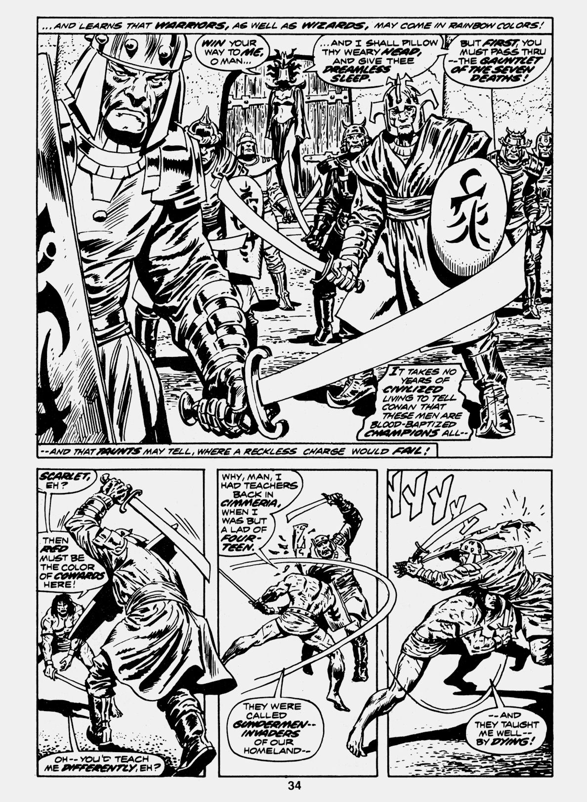 Read online Conan Saga comic -  Issue #70 - 35