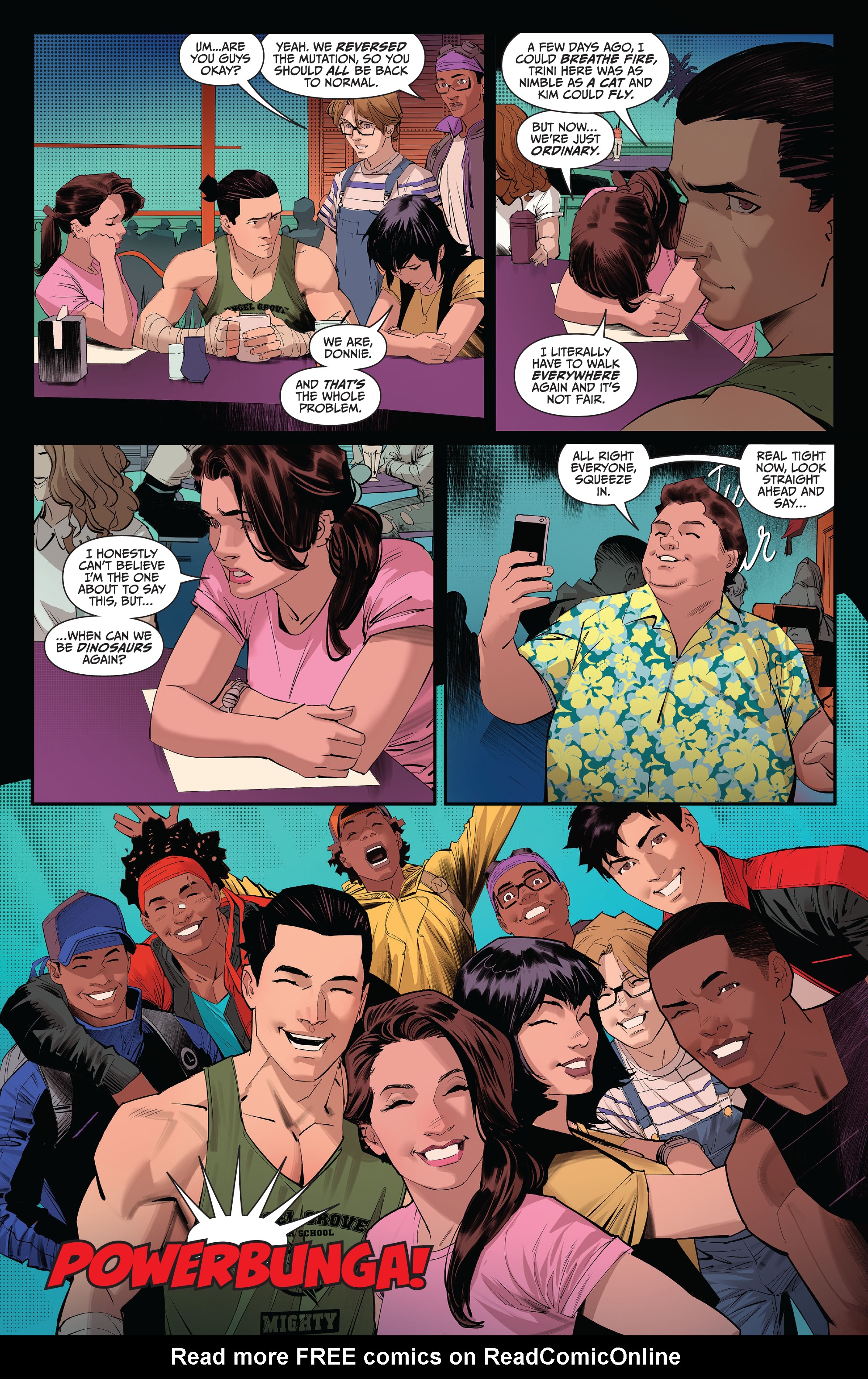 Read online Mighty Morphin Power Rangers/ Teenage Mutant Ninja Turtles II comic -  Issue #5 - 21
