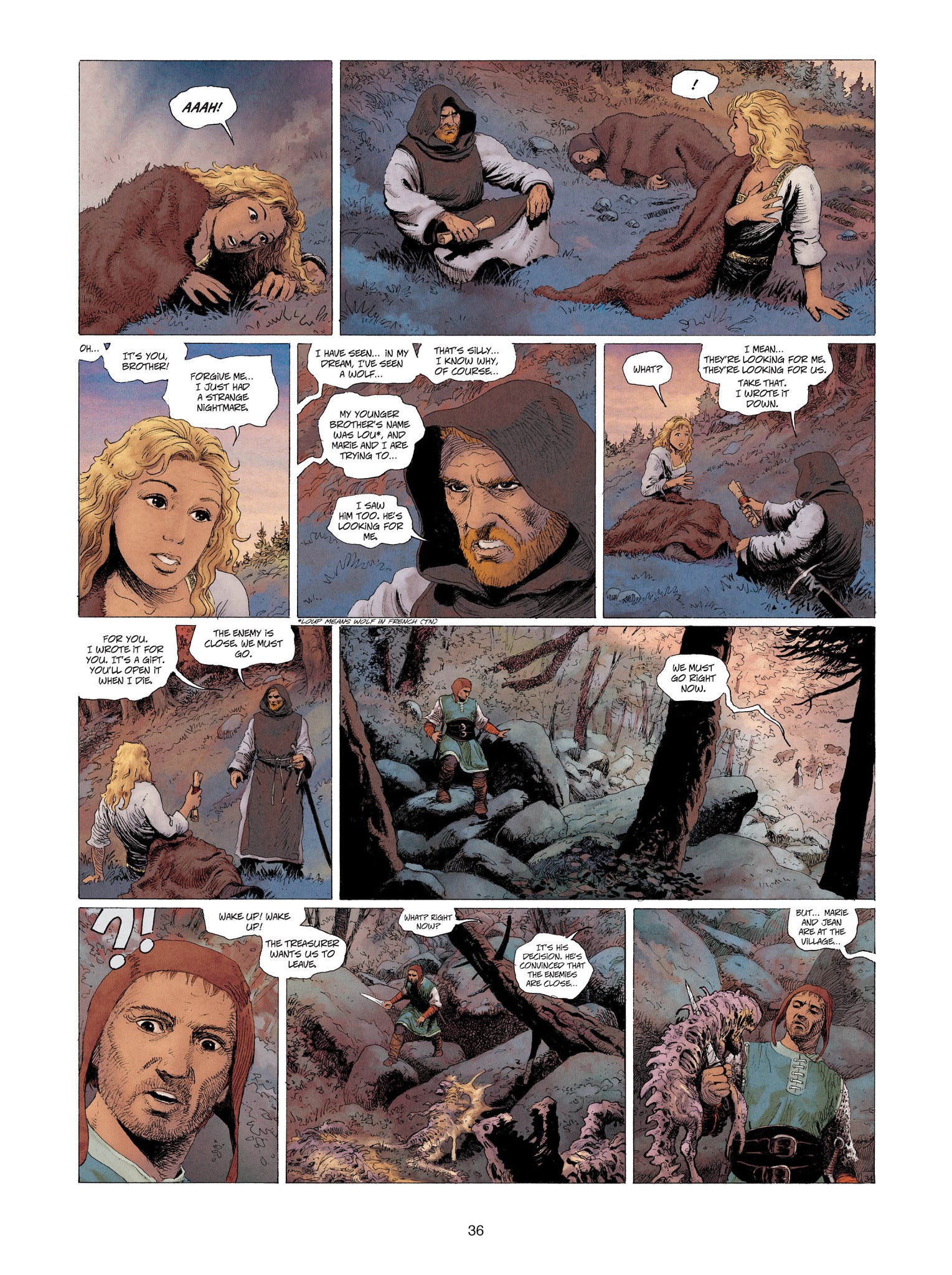 Read online Marie of the Dragons comic -  Issue #2 - 36