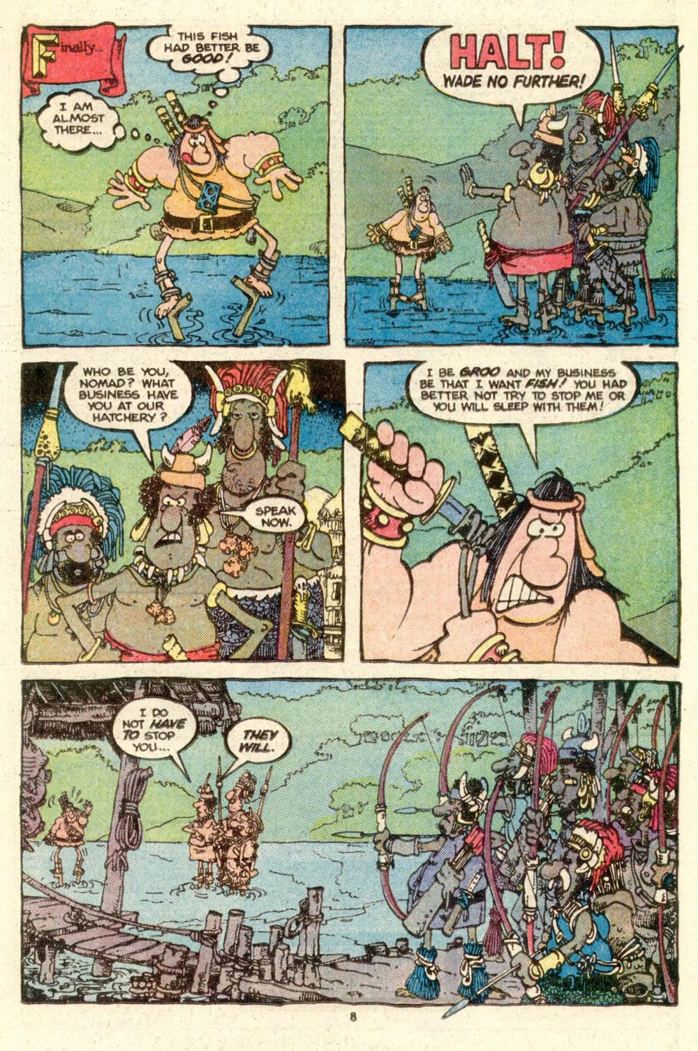 Read online Sergio Aragonés Groo the Wanderer comic -  Issue #17 - 8