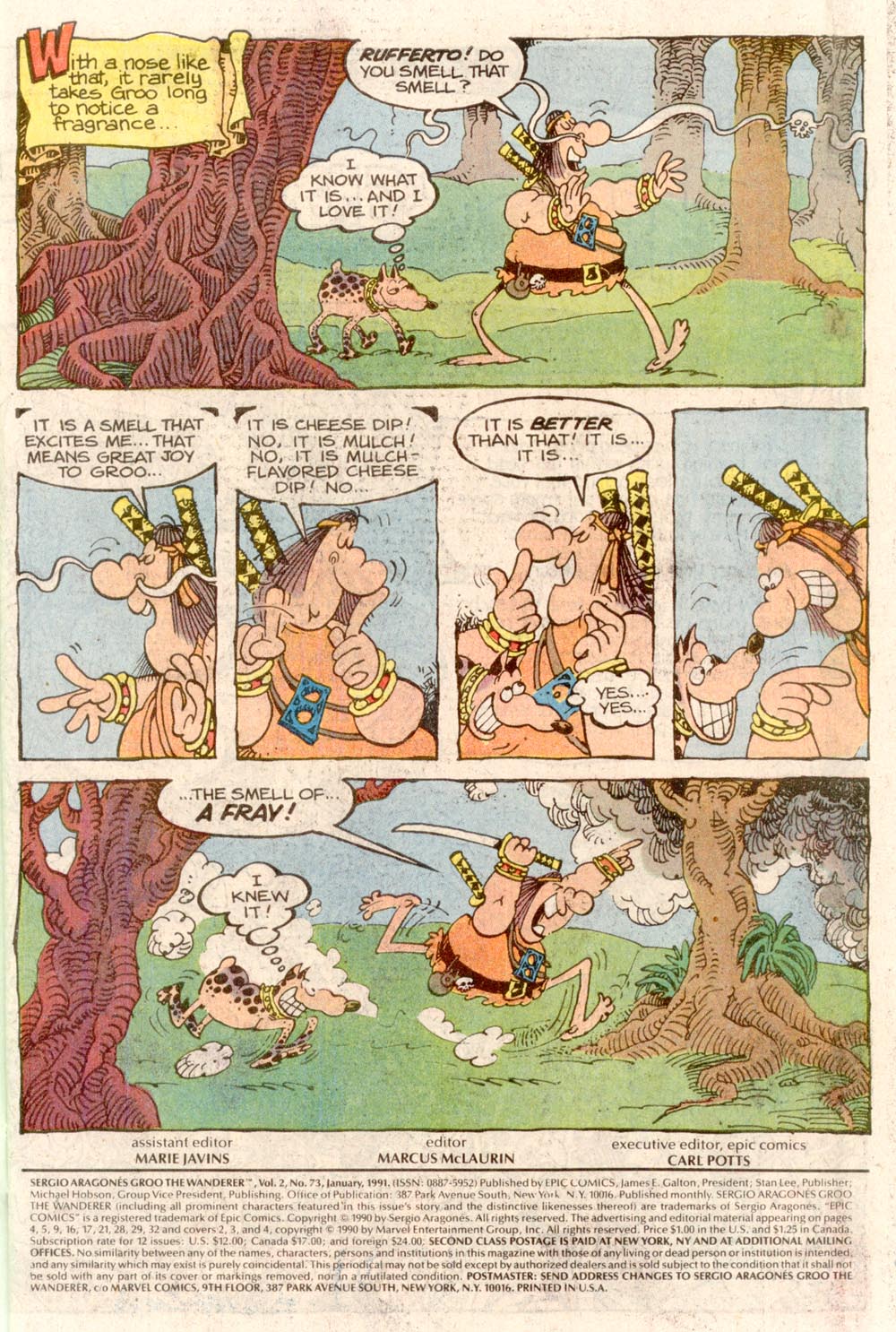 Read online Sergio Aragonés Groo the Wanderer comic -  Issue #73 - 3