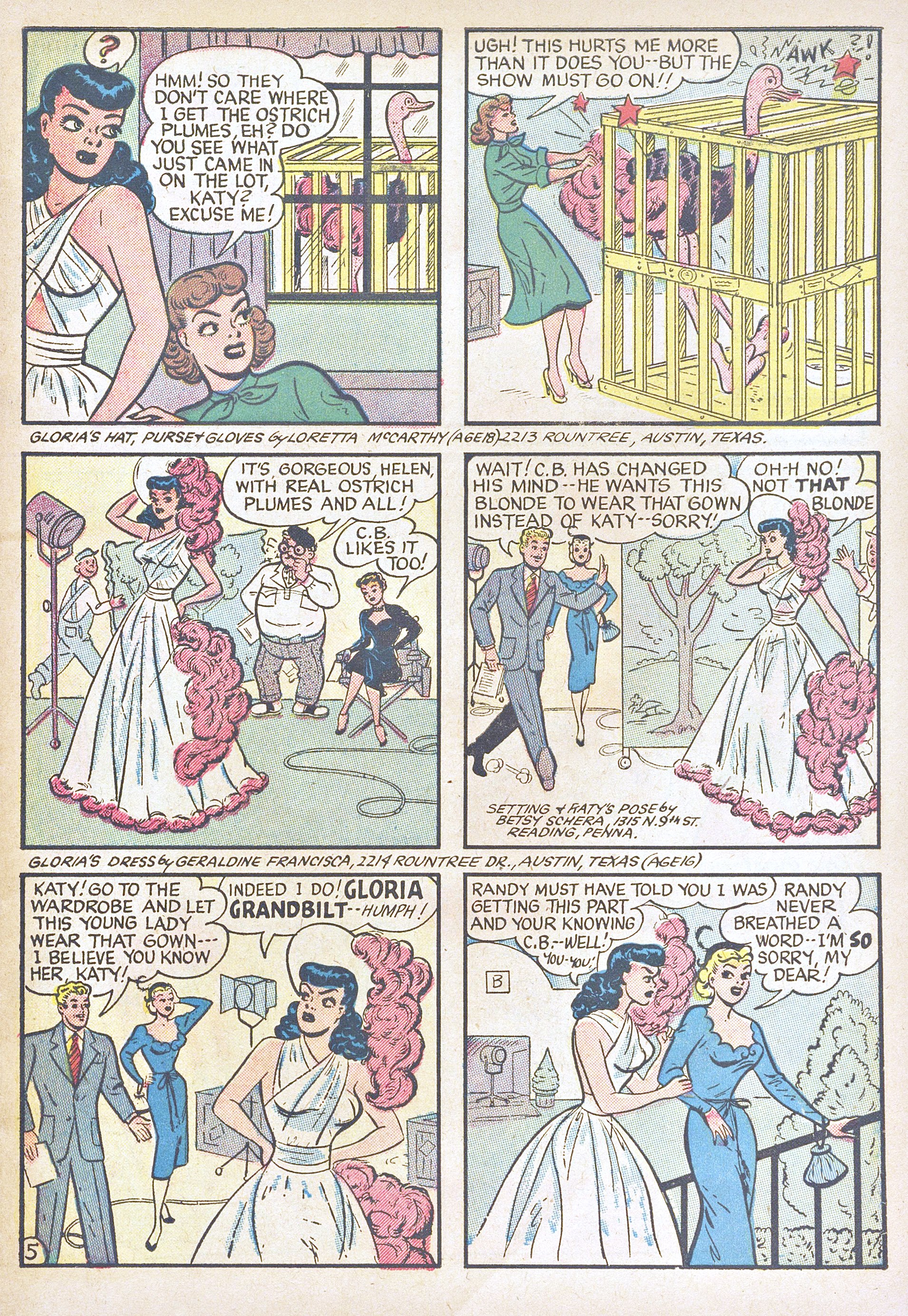 Read online Katy Keene (1949) comic -  Issue #10 - 7
