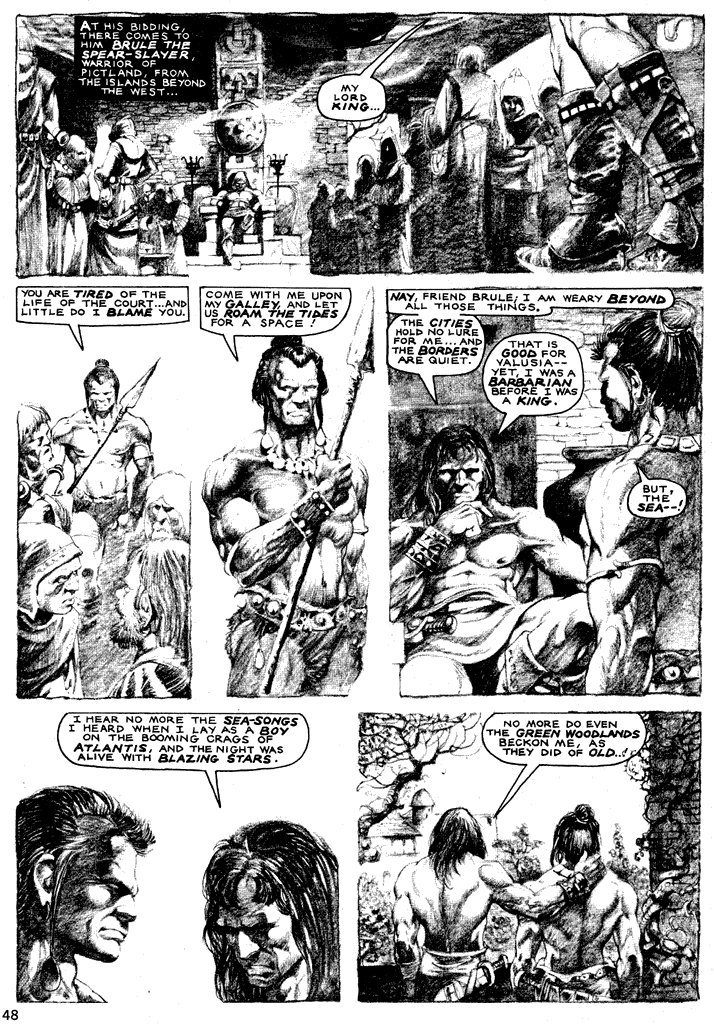 Read online The Savage Sword Of Conan comic -  Issue #34 - 48