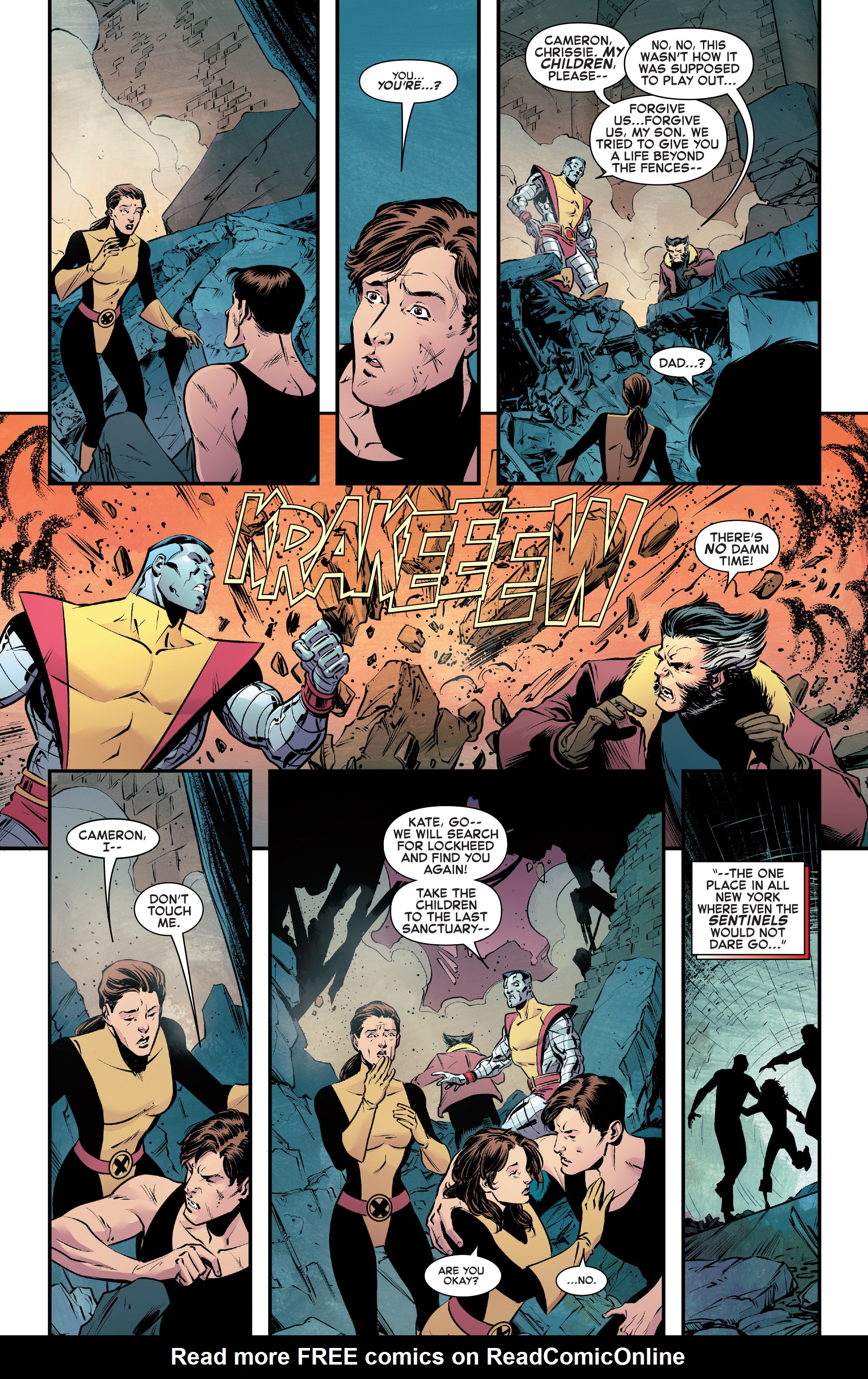 Read online Years of Future Past comic -  Issue #3 - 7