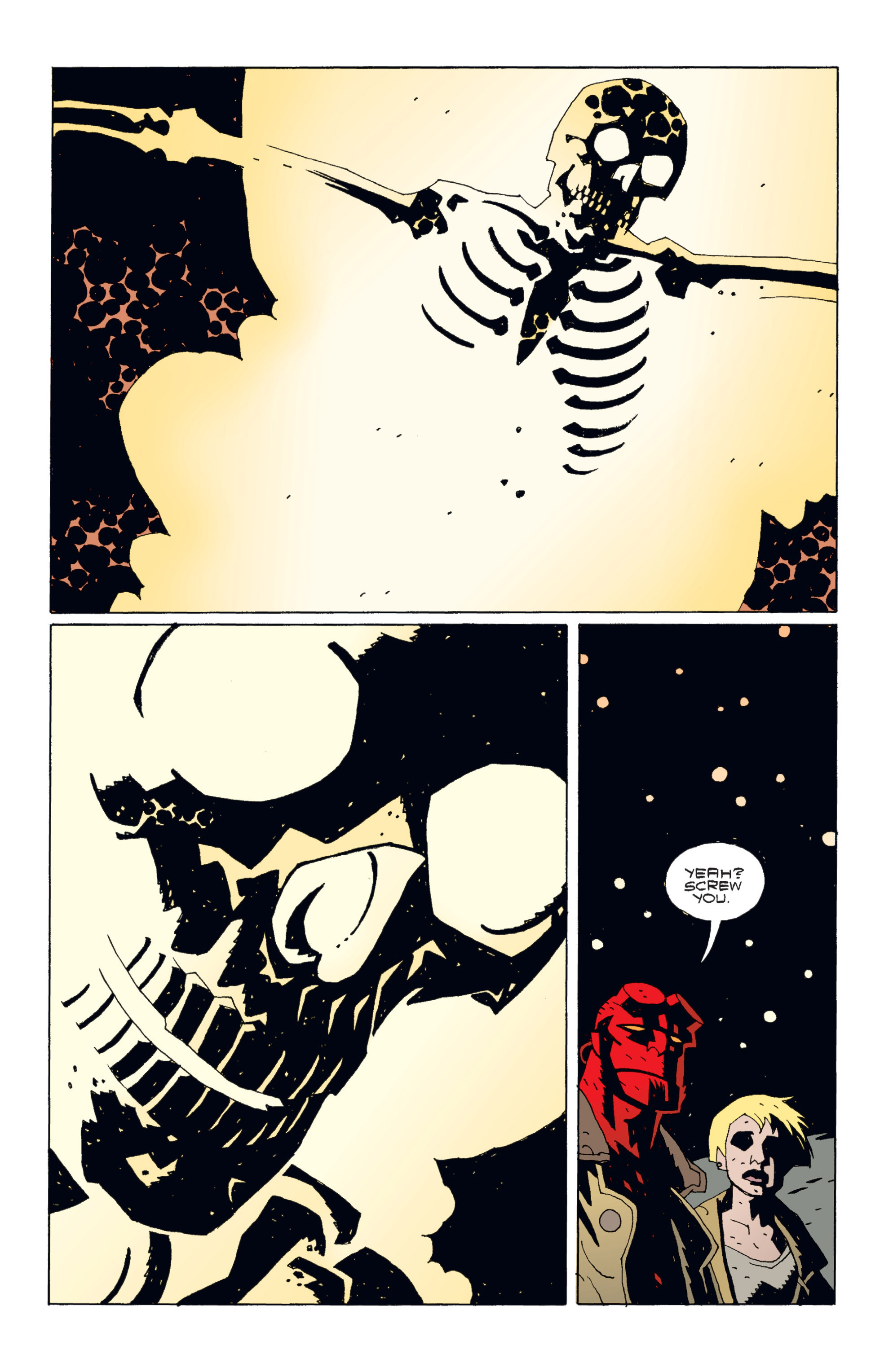 Read online Hellboy comic -  Issue #3 - 166