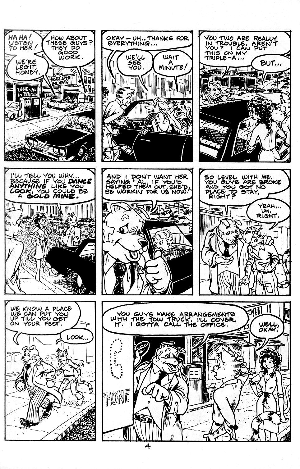 Omaha the Cat Dancer (1986) issue 1 - Page 7