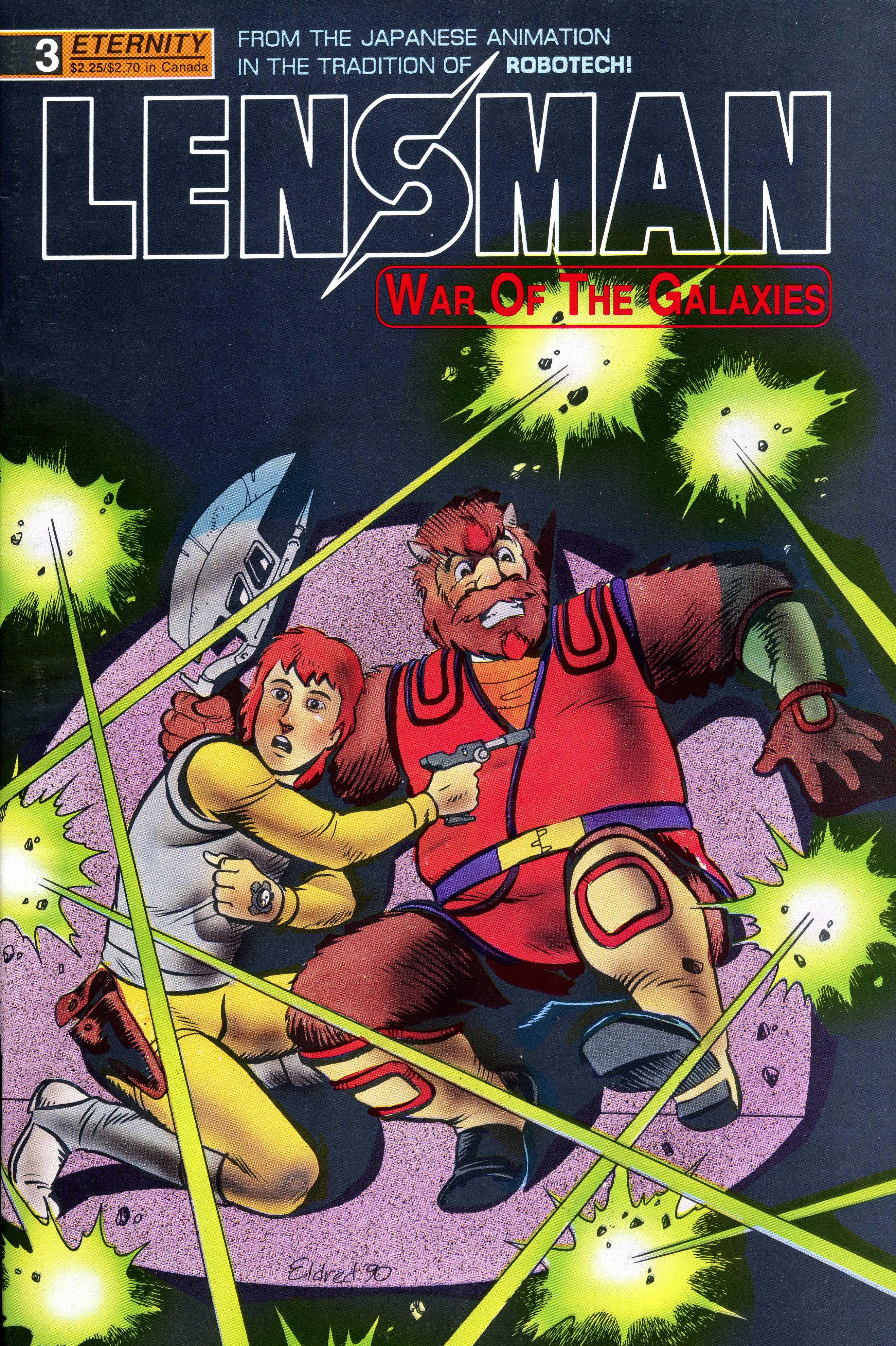 Read online Lensman: War of the Galaxies comic -  Issue #3 - 1