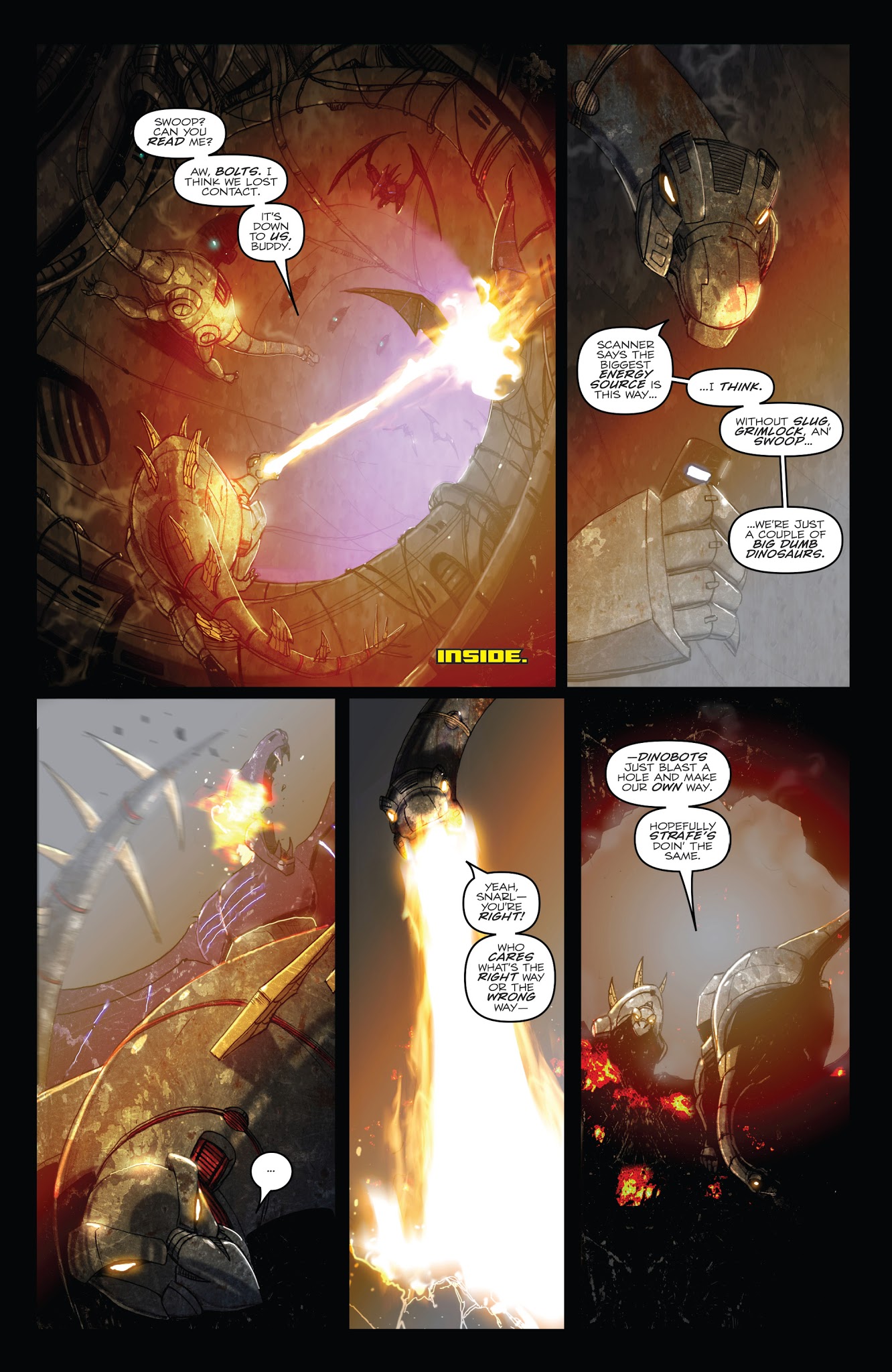 Read online The Transformers: Redemption of the Dinobots comic -  Issue # TPB - 114