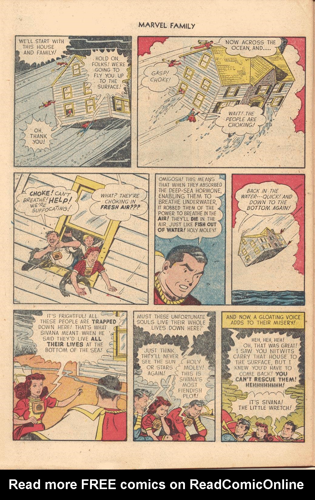 Read online The Marvel Family comic -  Issue #62 - 22