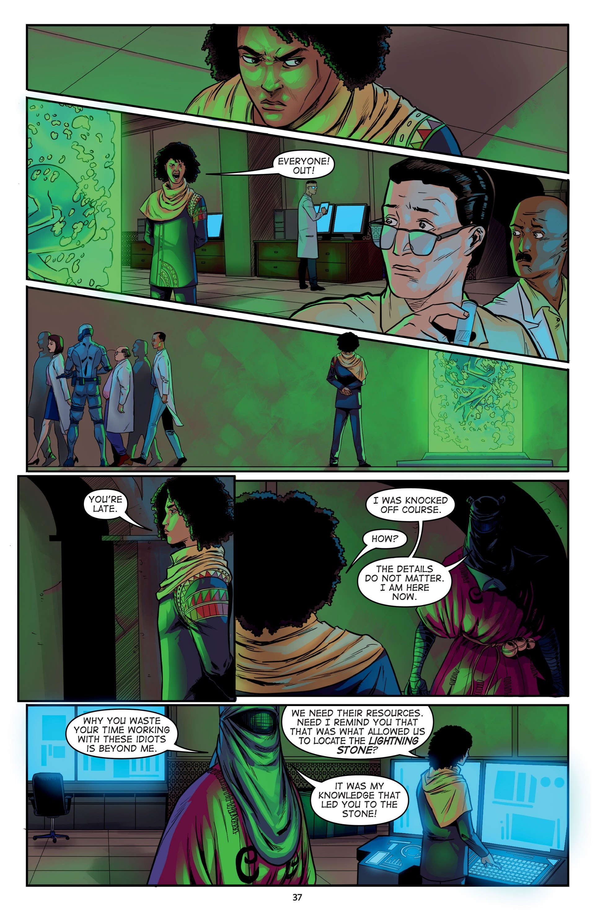 Read online Malika: Warrior Queen comic -  Issue # TPB 2 (Part 1) - 39