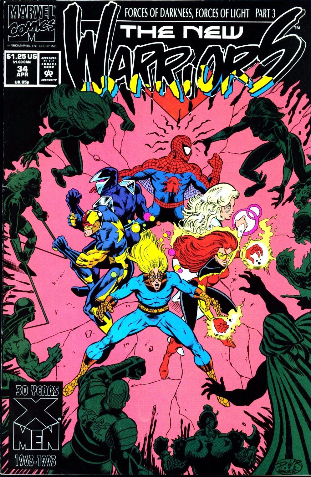 The New Warriors Issue #34 #38 - English 1
