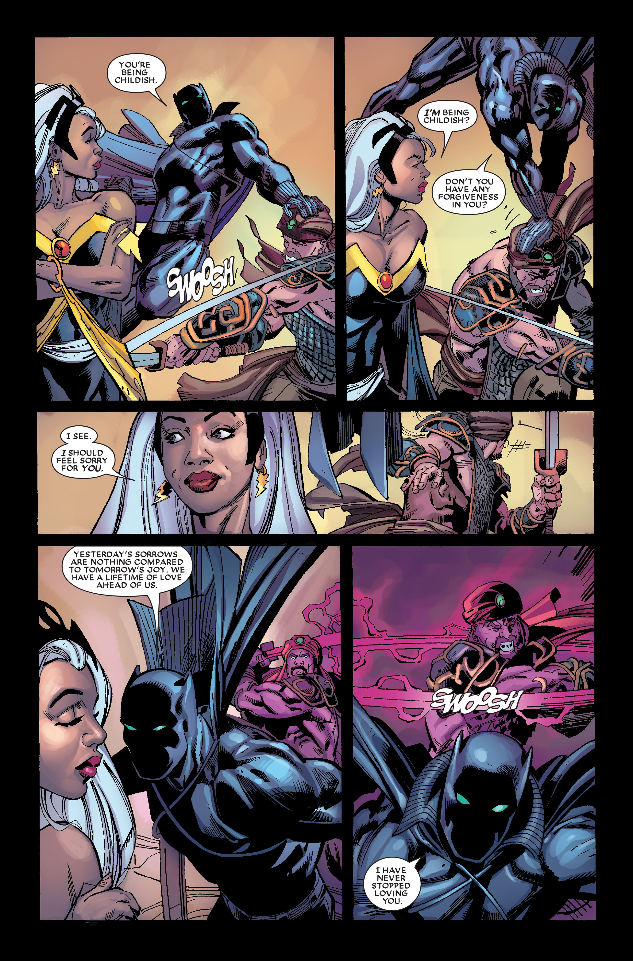 Read online Black Panther: The Bride comic -  Issue # TPB - 36