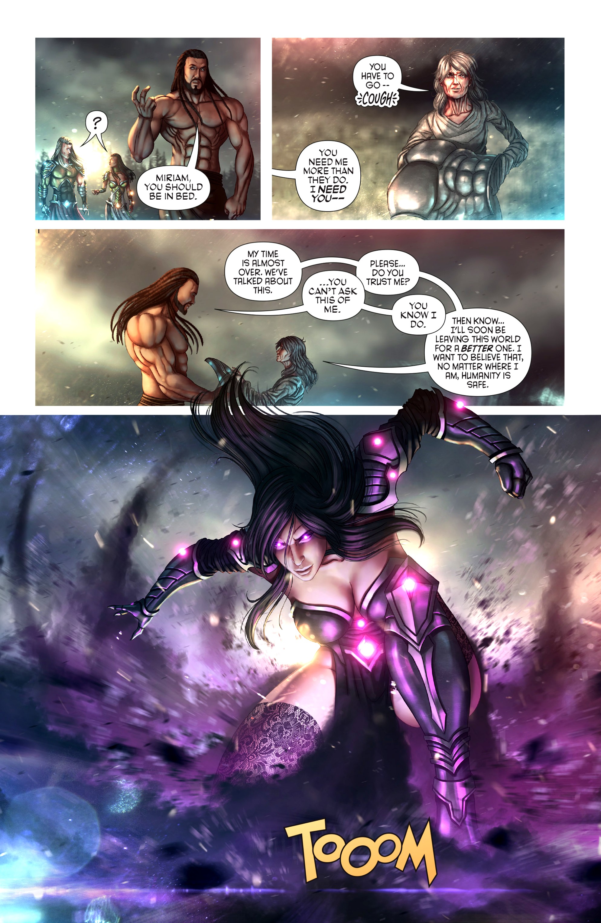 Read online Knights of the Golden Sun comic -  Issue #6 - 18