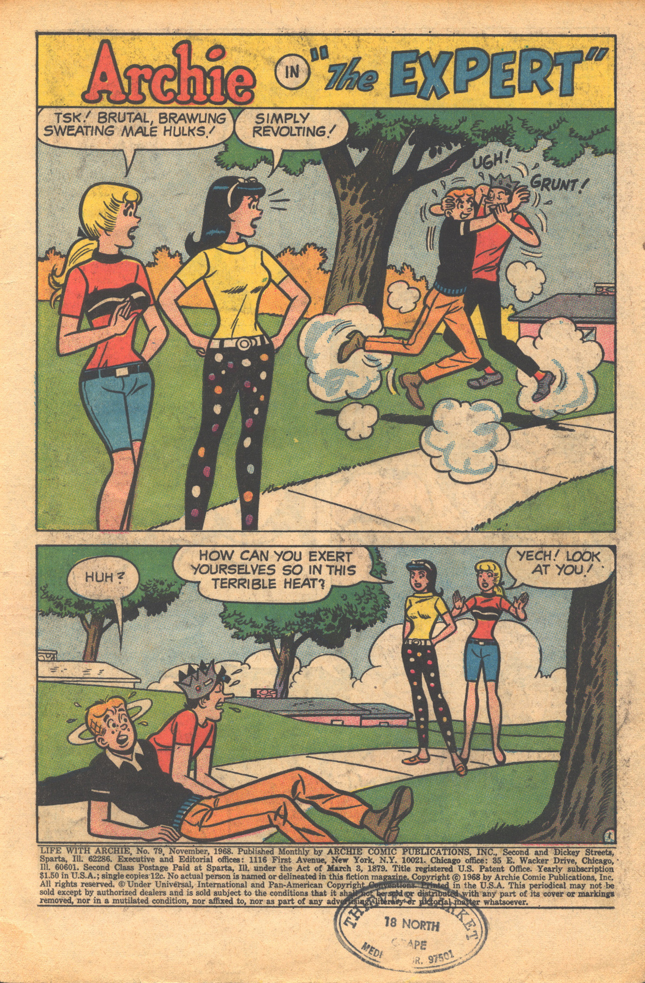 Read online Life With Archie (1958) comic -  Issue #79 - 3