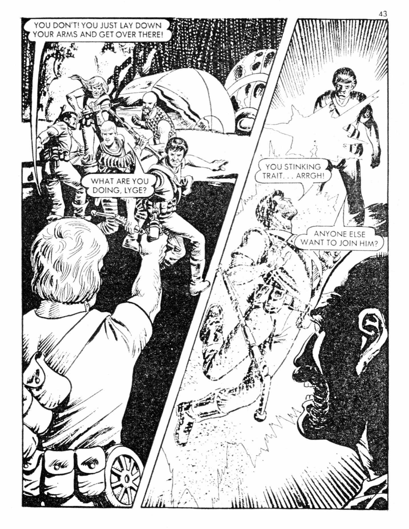 Read online Starblazer comic -  Issue #147 - 43