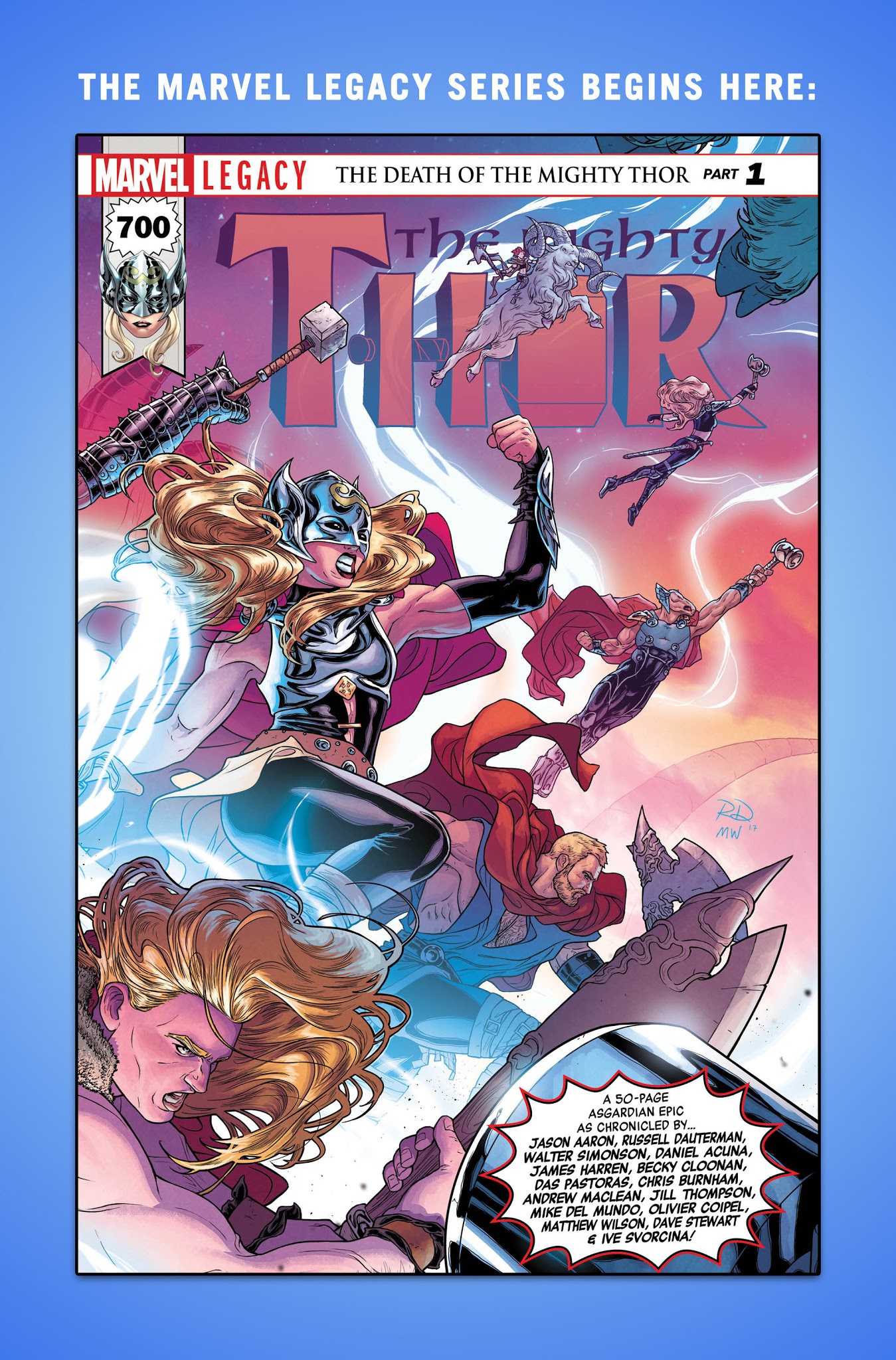 Read online Mighty Thor (2016) comic -  Issue # Issue The Mighty Thor - Marvel Legacy Primer Pages - 5