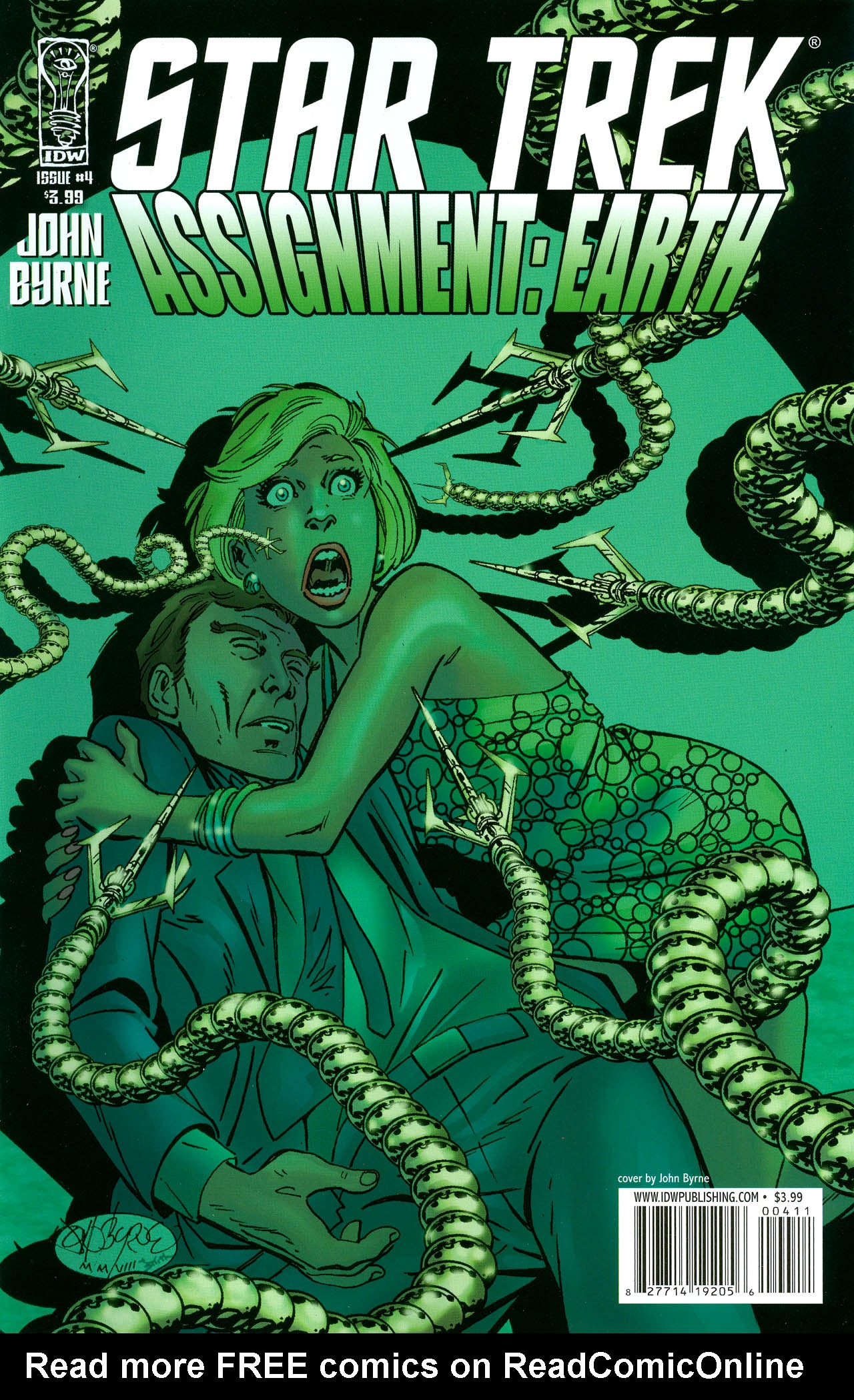 Read online Star Trek: Assignment: Earth comic -  Issue #4 - 1