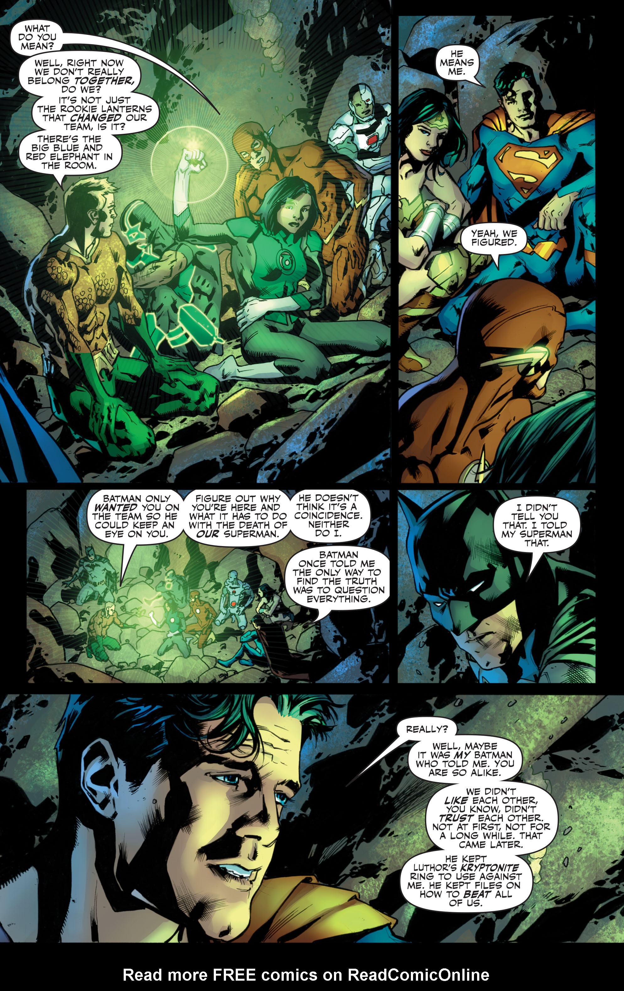 Read online Justice League (2016) comic -  Issue #14 - 14
