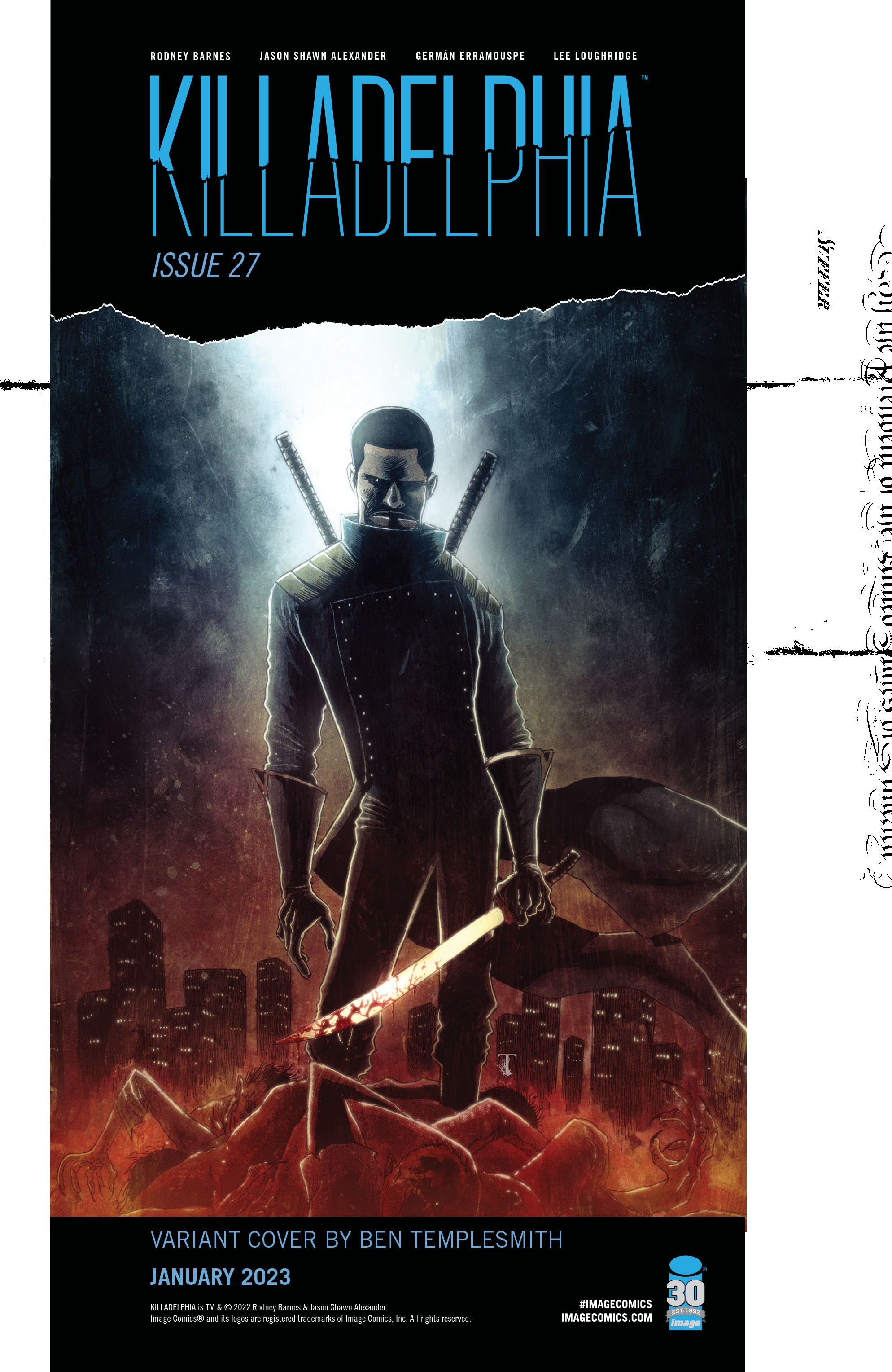 Read online Killadelphia comic -  Issue #25 - 29